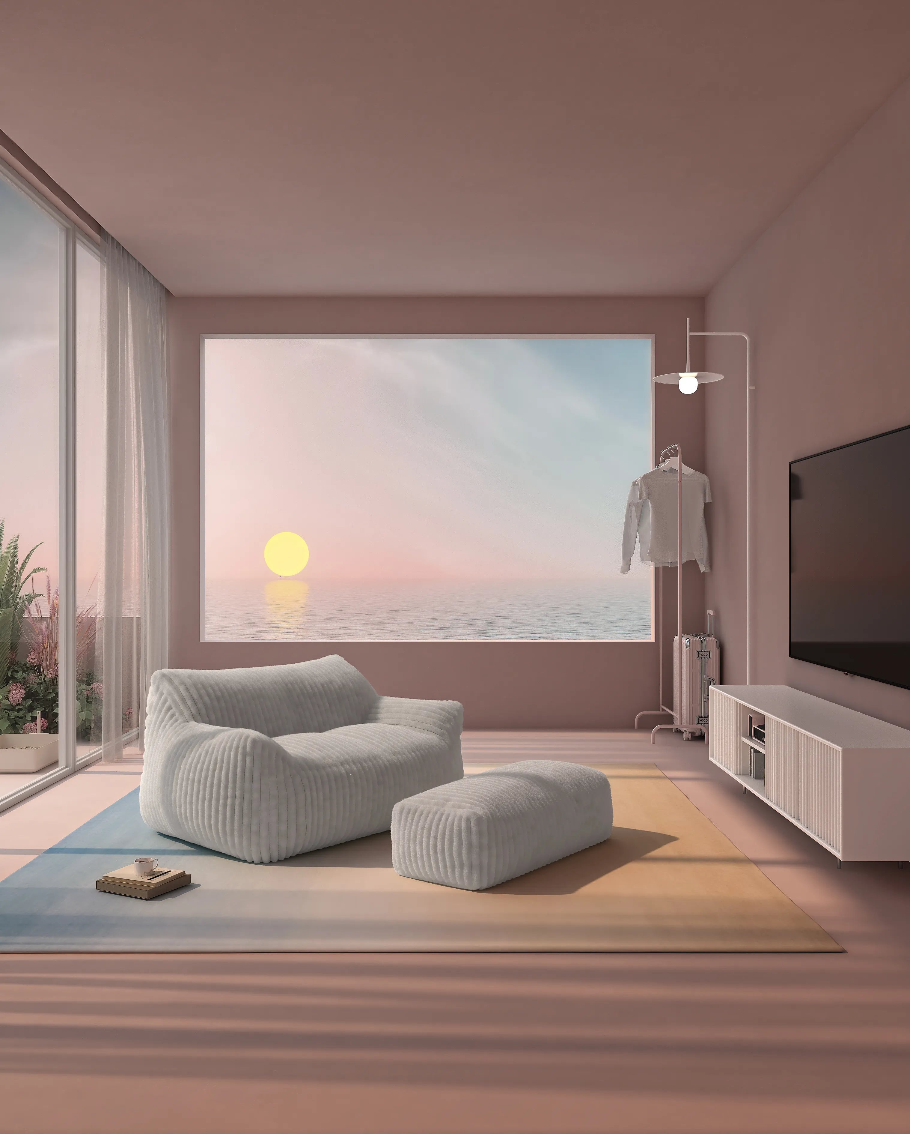 DODO TWO-SEATER LOUNGE - CHANNEL CORD - KKUSO