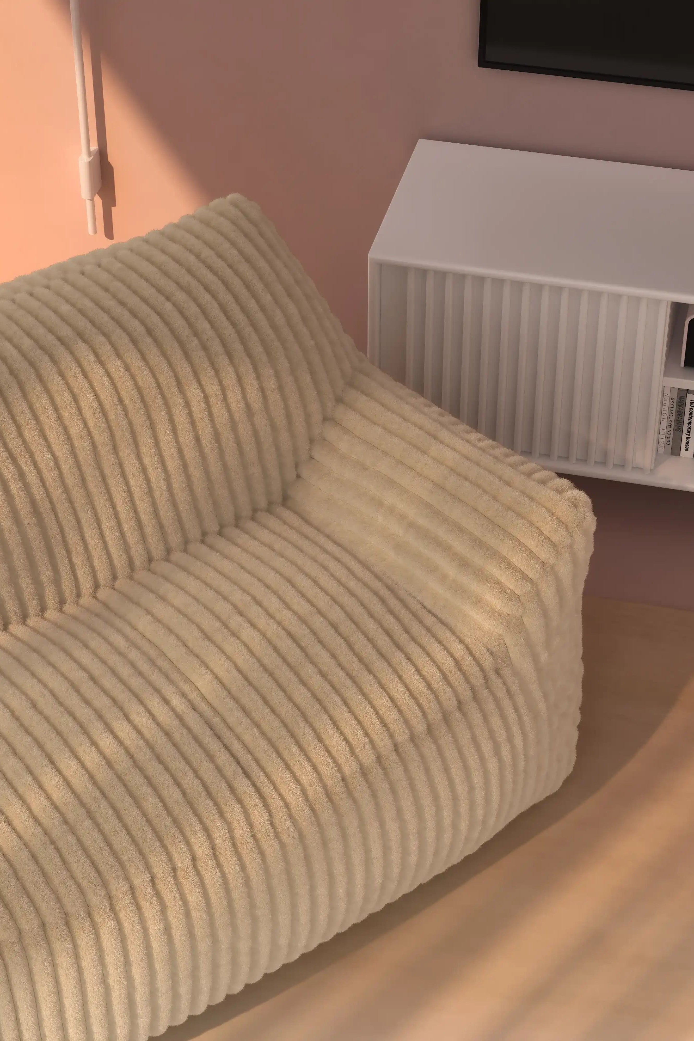 DODO TWO-SEATER LOUNGE - CHANNEL CORD - KKUSO