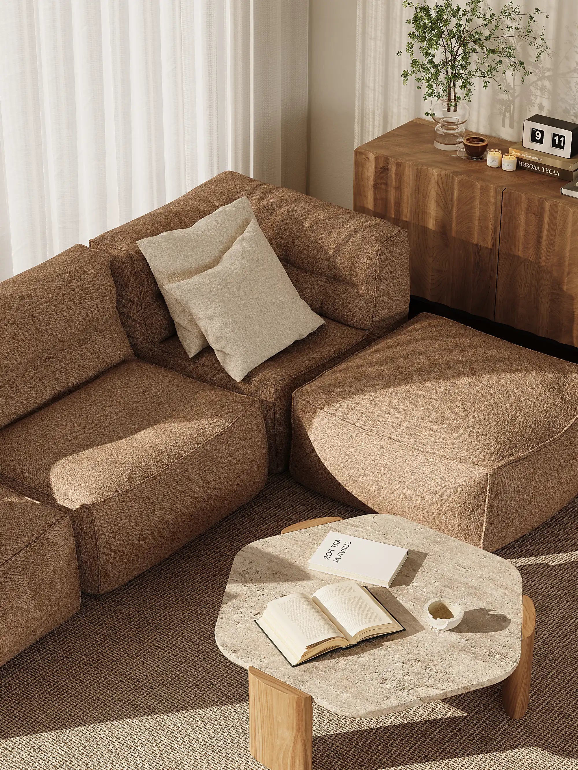 BOBO BEAN BAG SET3 - BOUCLE KKUSO.HOME