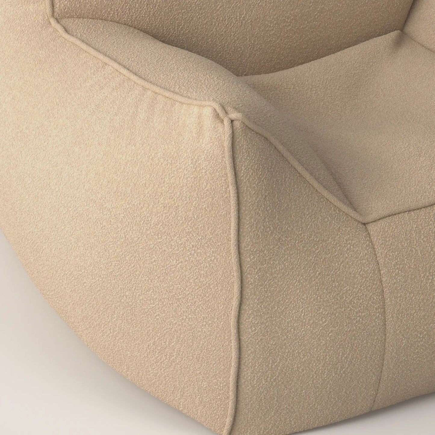 DODO BEAN BAG - TEDDY FLEECE KKUSO.HOME