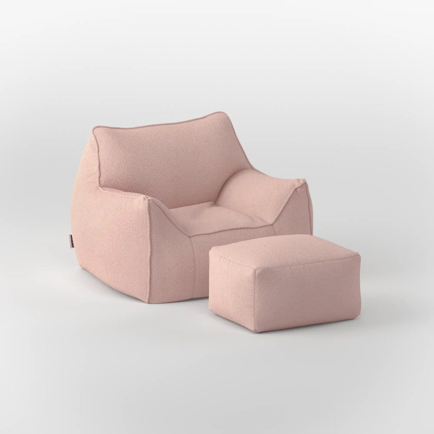 DODO BEAN BAG - TEDDY FLEECE KKUSO.HOME