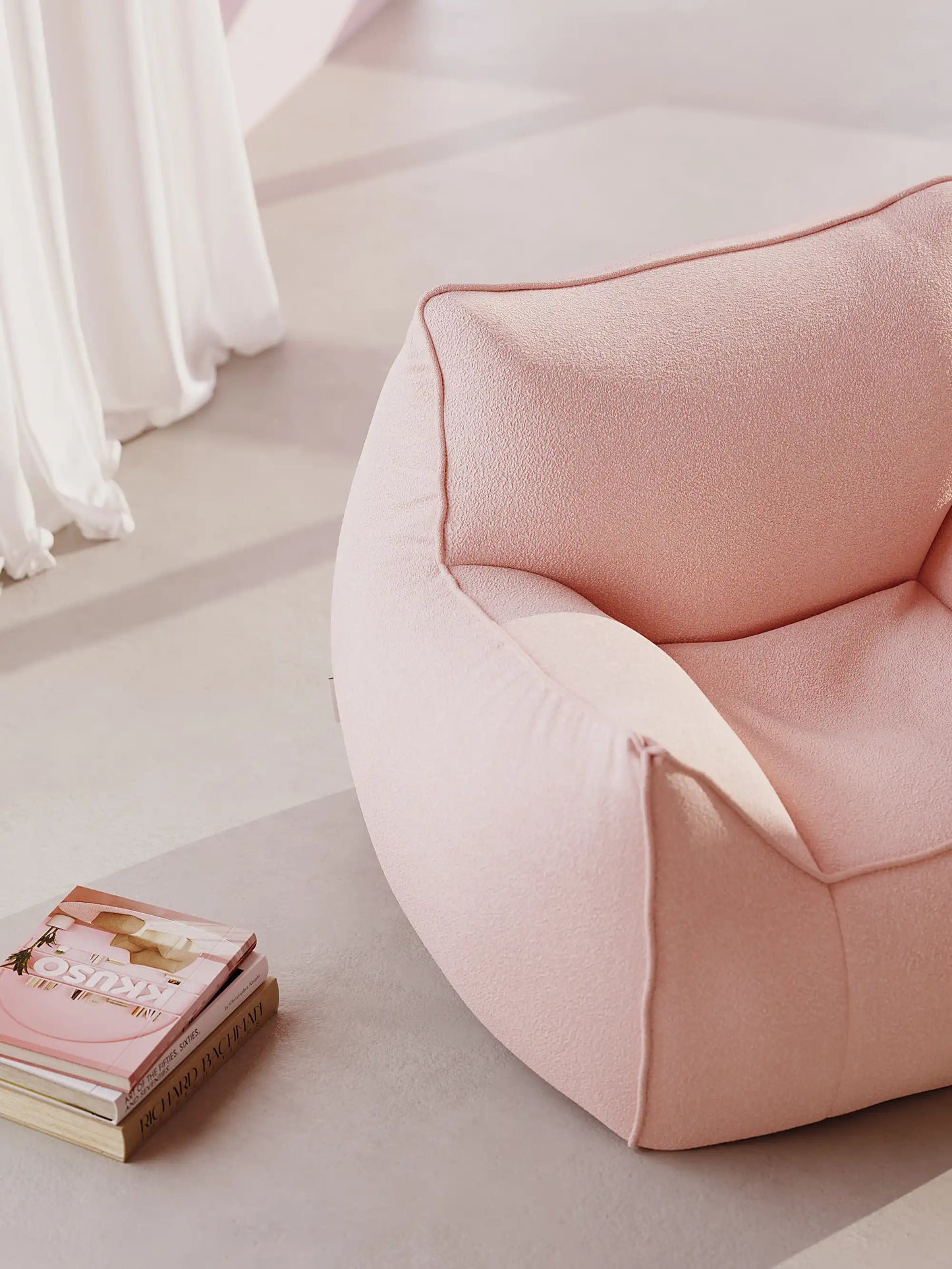 DODO BEAN BAG - TEDDY FLEECE KKUSO.HOME