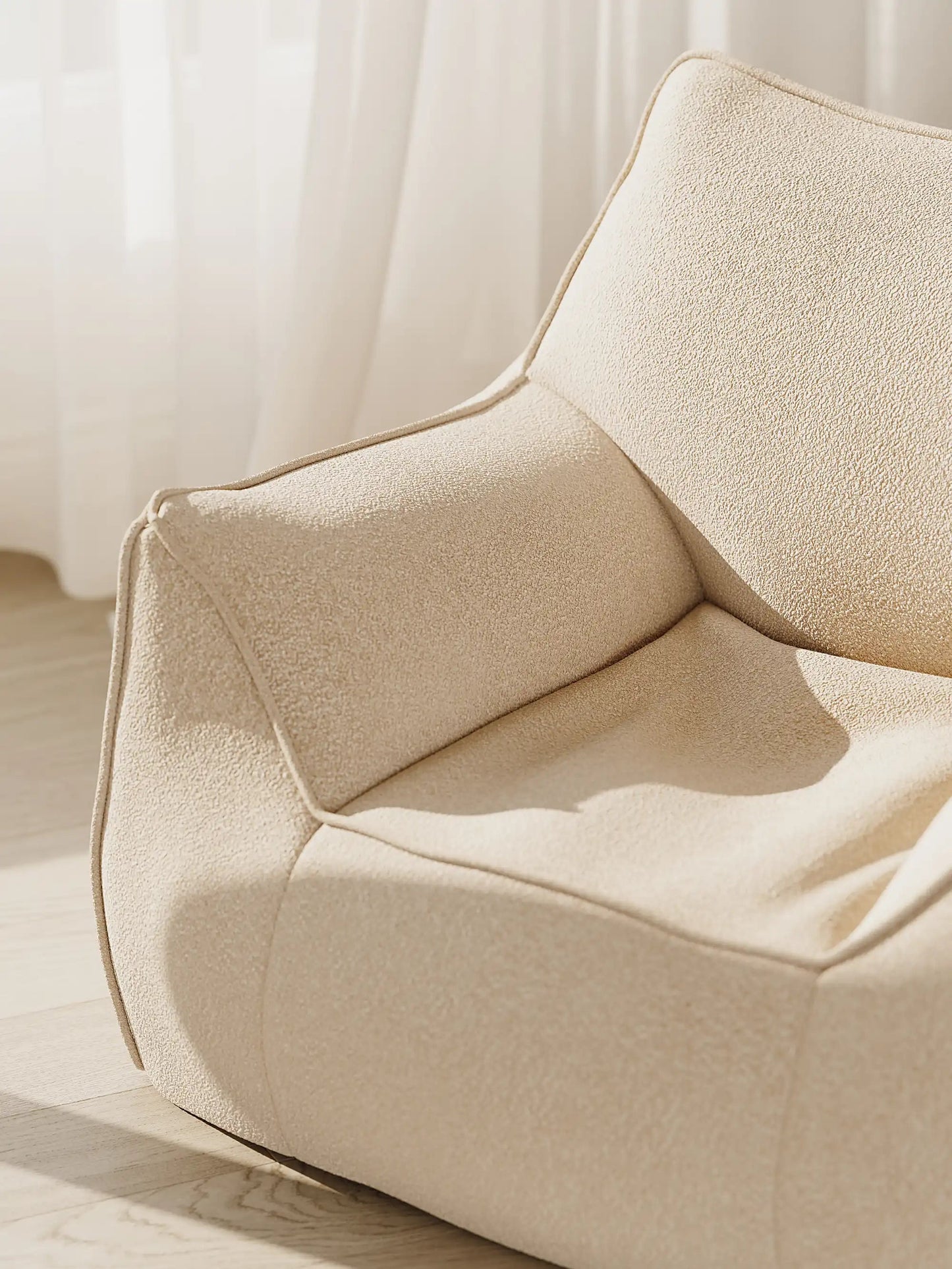 DODO BEAN BAG - TEDDY FLEECE KKUSO.HOME