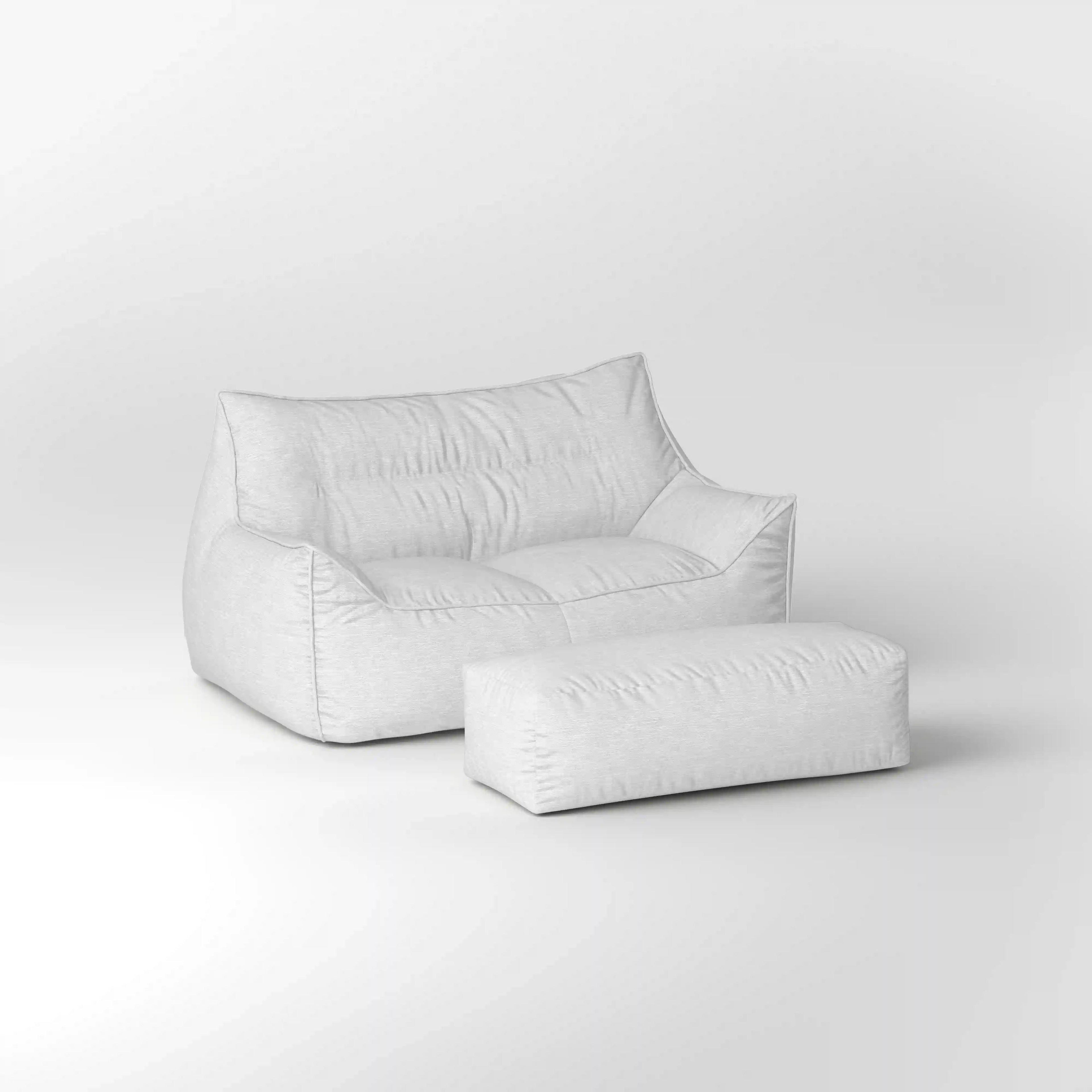 DODO SQUARE OTTOMAN TWO-SEATER OUTDOOR KKUSO.HOME