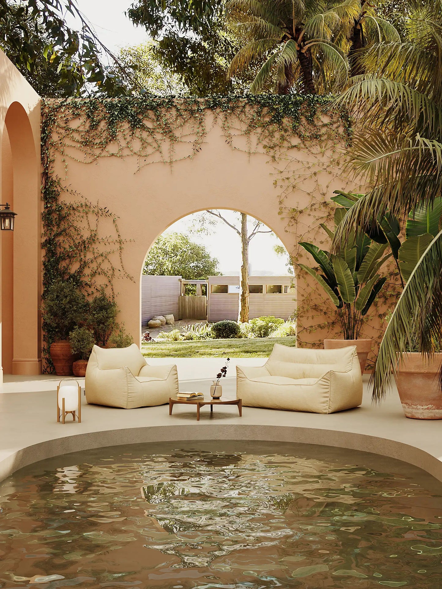 DODO BEAN BAG TWO-SEATER OUTDOOR KKUSO.HOME