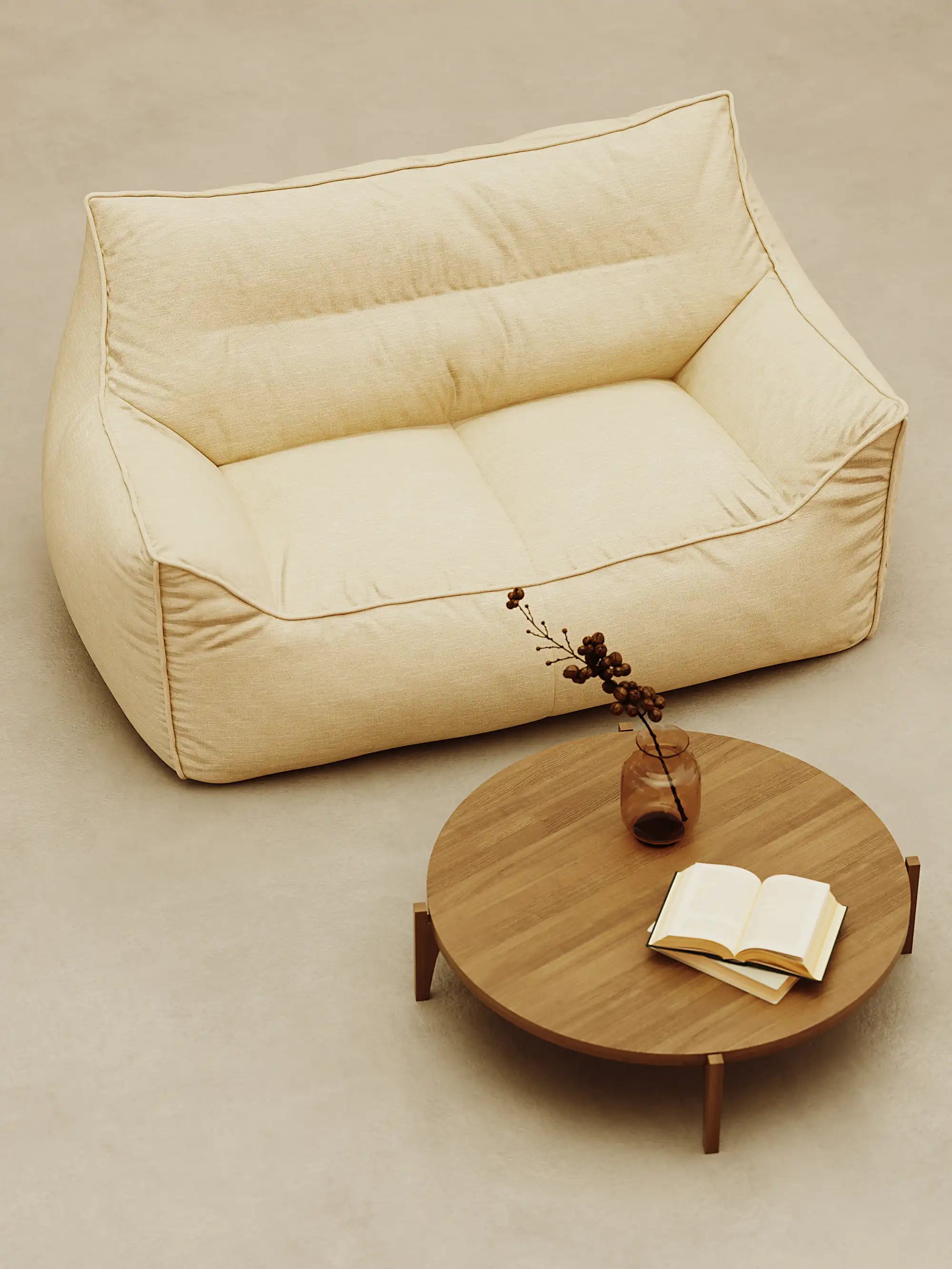 DODO BEAN BAG TWO-SEATER OUTDOOR KKUSO.HOME