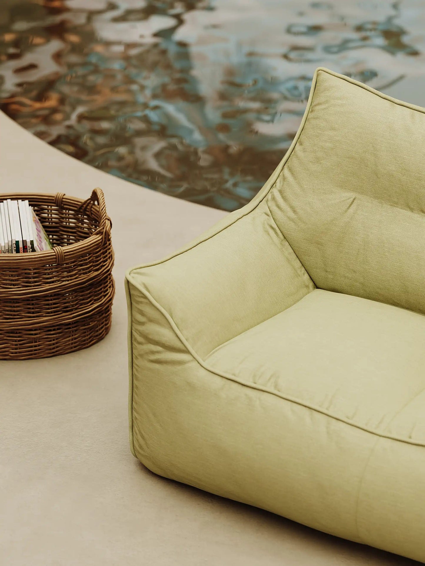 DODO BEAN BAG TWO-SEATER OUTDOOR KKUSO.HOME