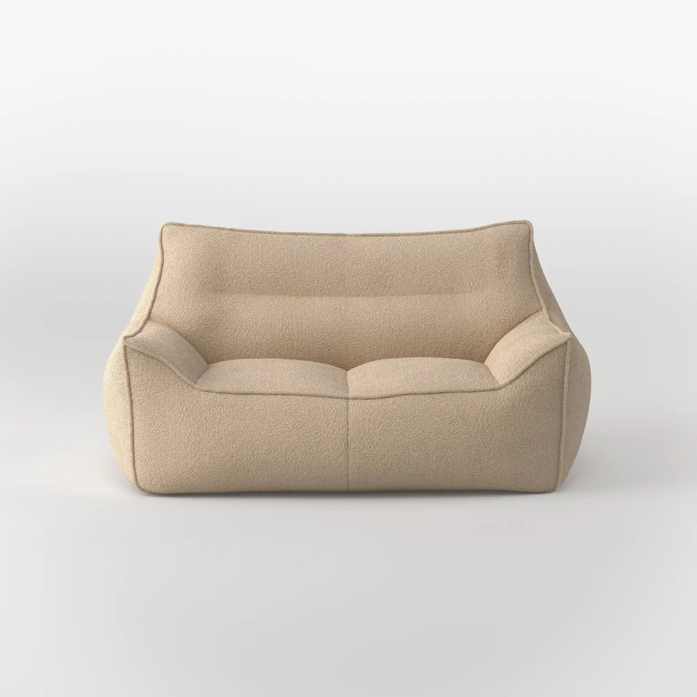 DODO BEAN BAG TWO-SEATER TEDDY KKUSO.HOME