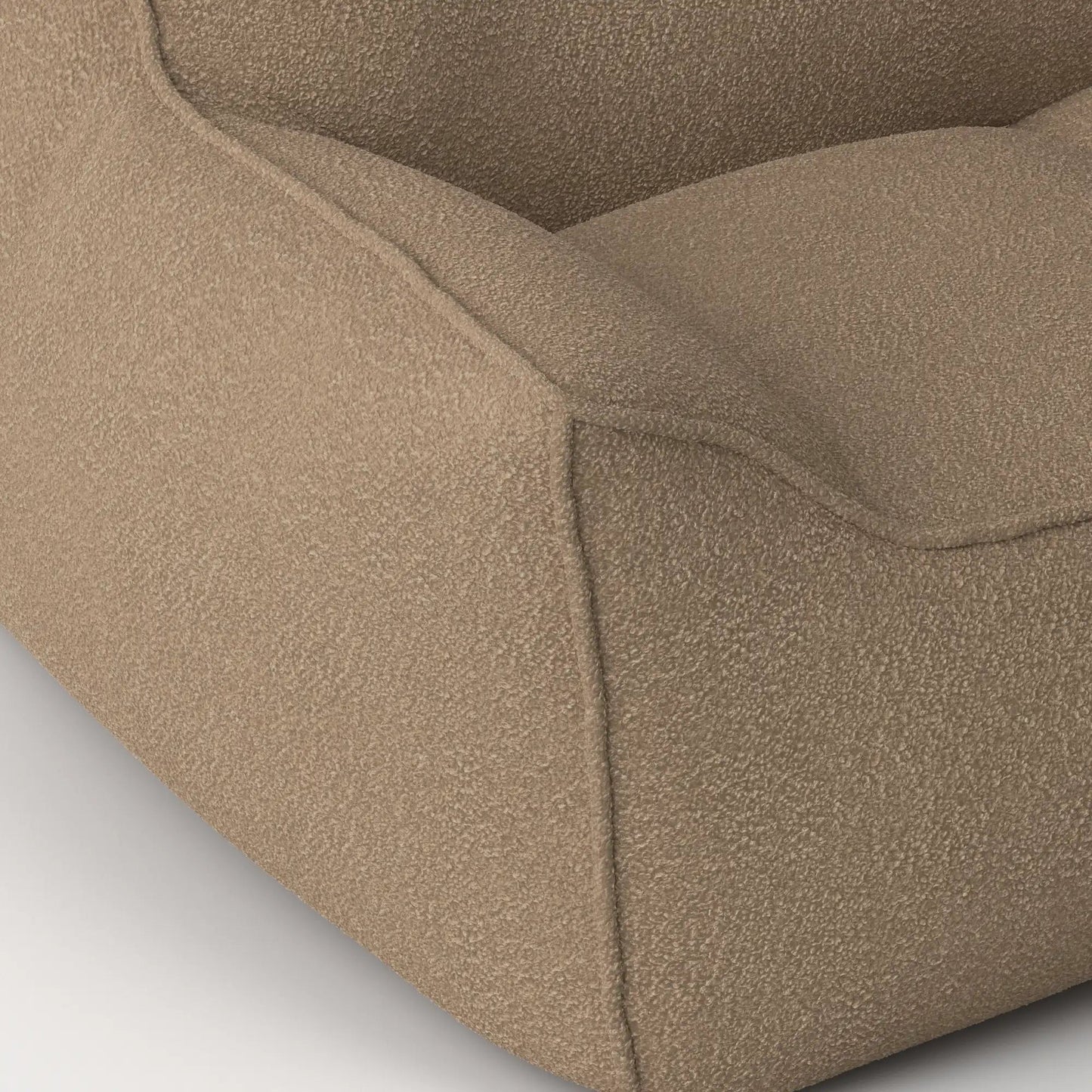 DODO BEAN BAG TWO-SEATER TEDDY KKUSO.HOME