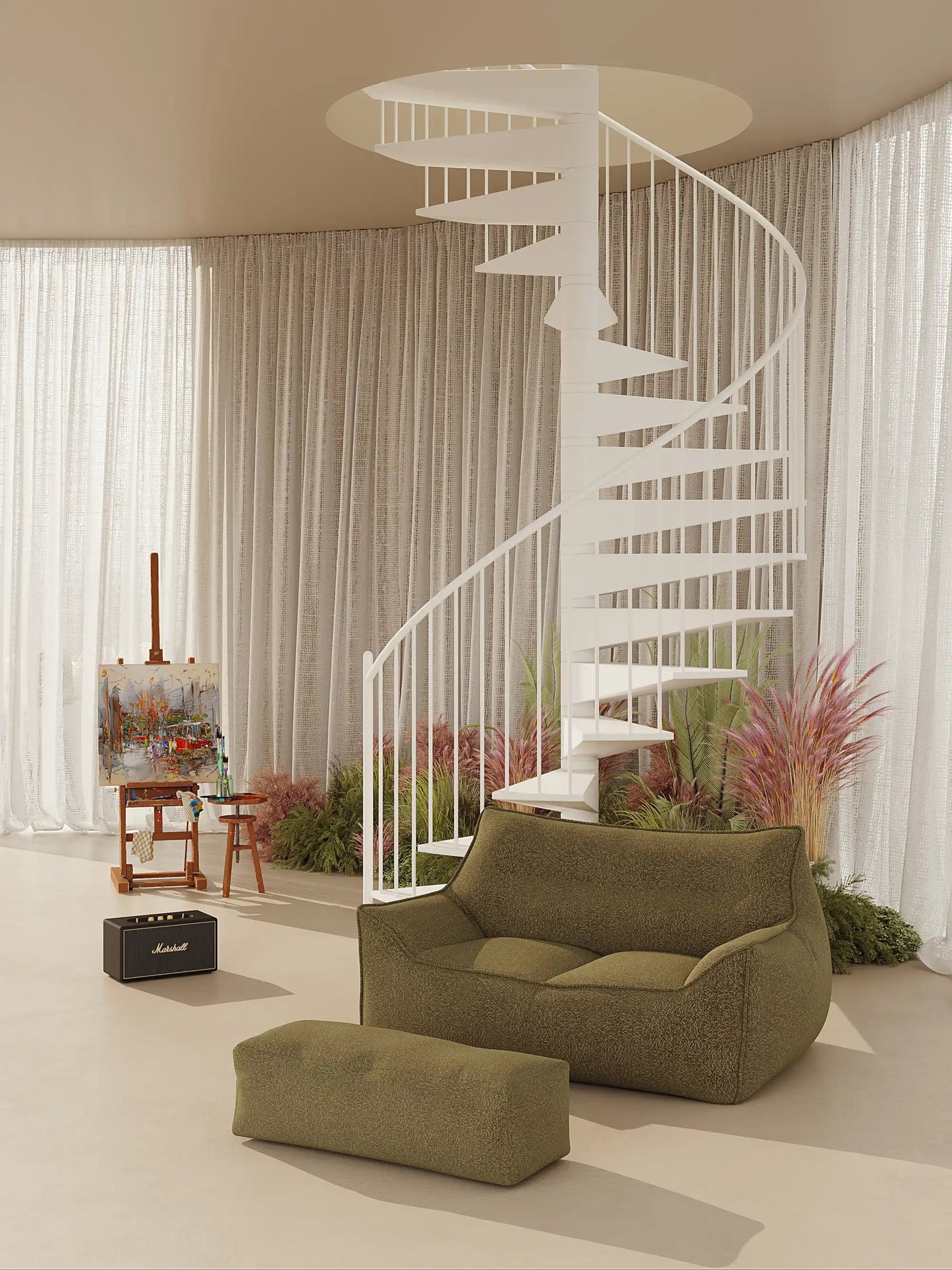 DODO BEAN BAG TWO-SEATER TEDDY KKUSO.HOME