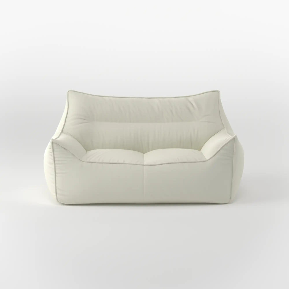 DODO BEAN BAG TWO-SEATER LEATHER KKUSO.HOME