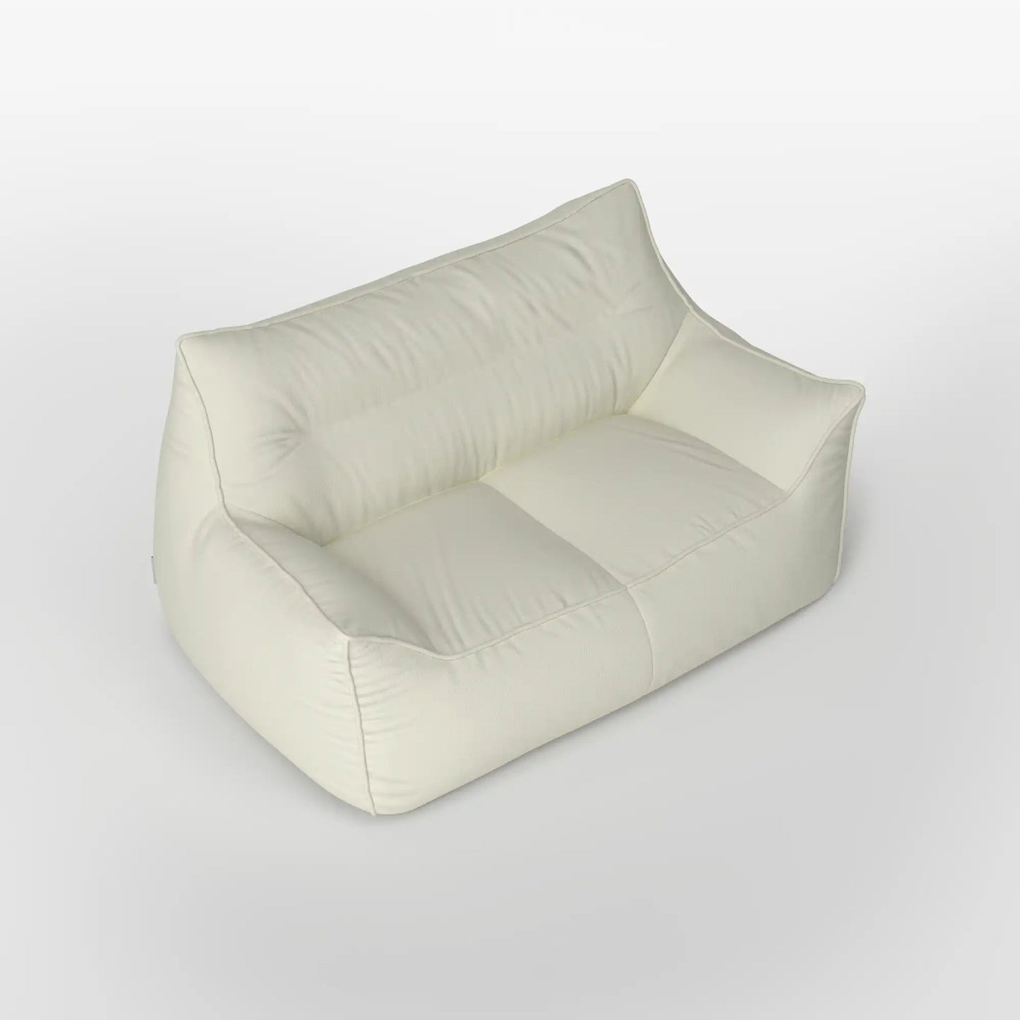 DODO BEAN BAG TWO-SEATER LEATHER KKUSO.HOME