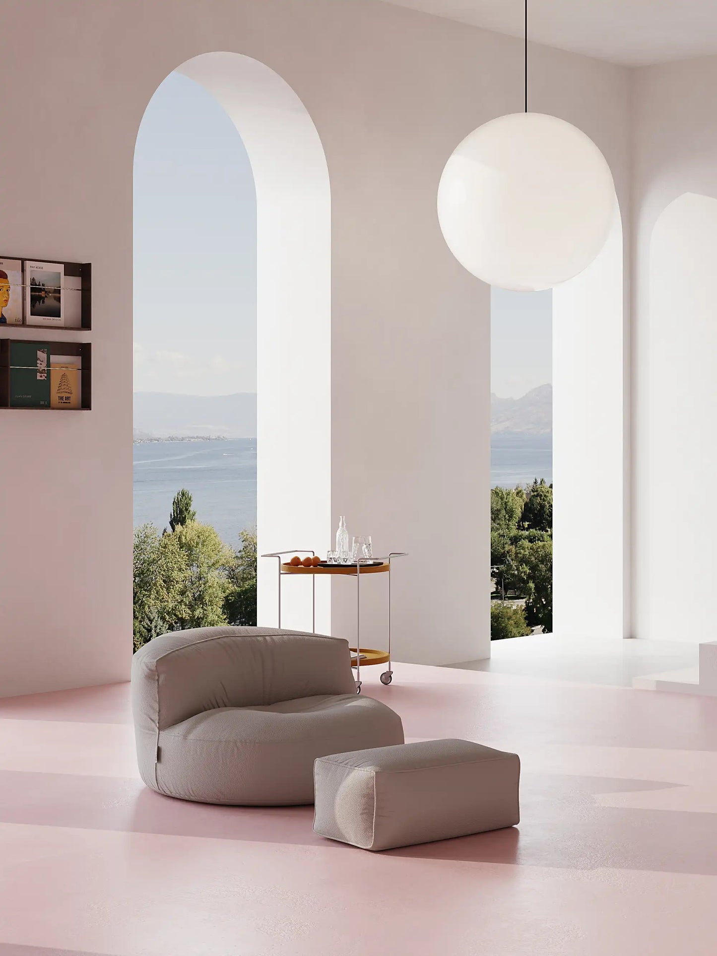 LEXIE BEAN BAG - VEGAN LEATHER kkuso