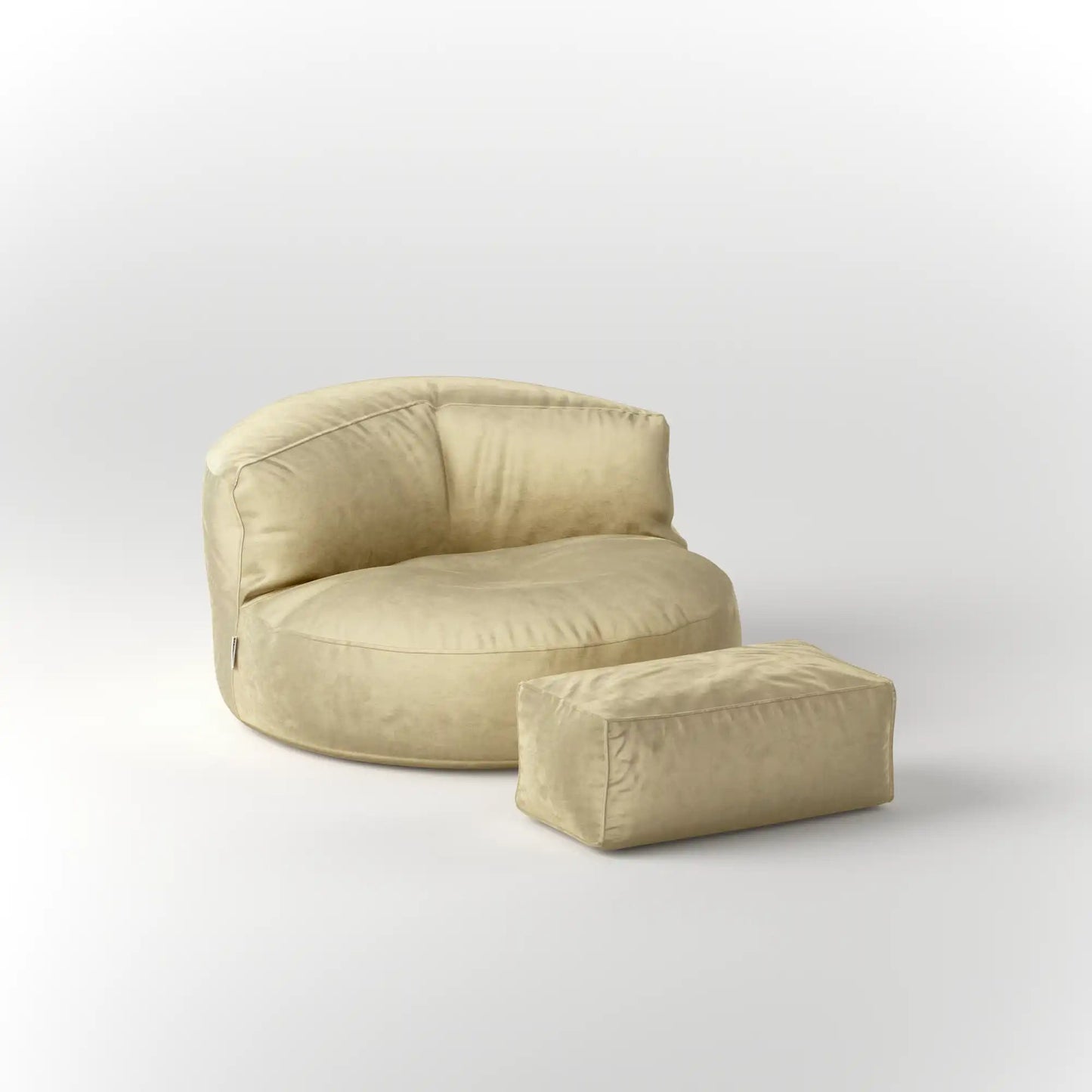 LEXIE BEAN BAG - VELVET KKUSO.HOME