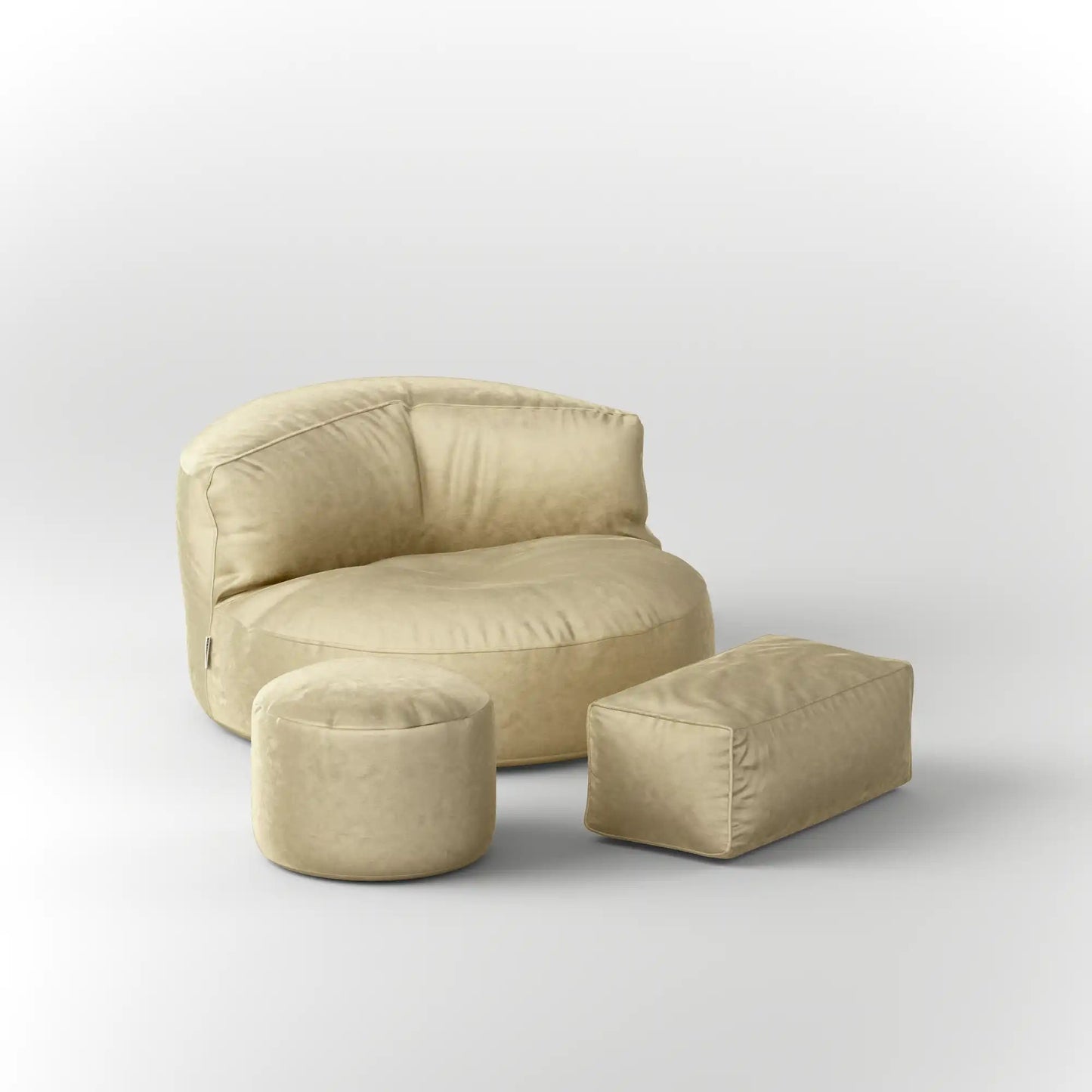 LEXIE BEAN BAG - VELVET KKUSO.HOME