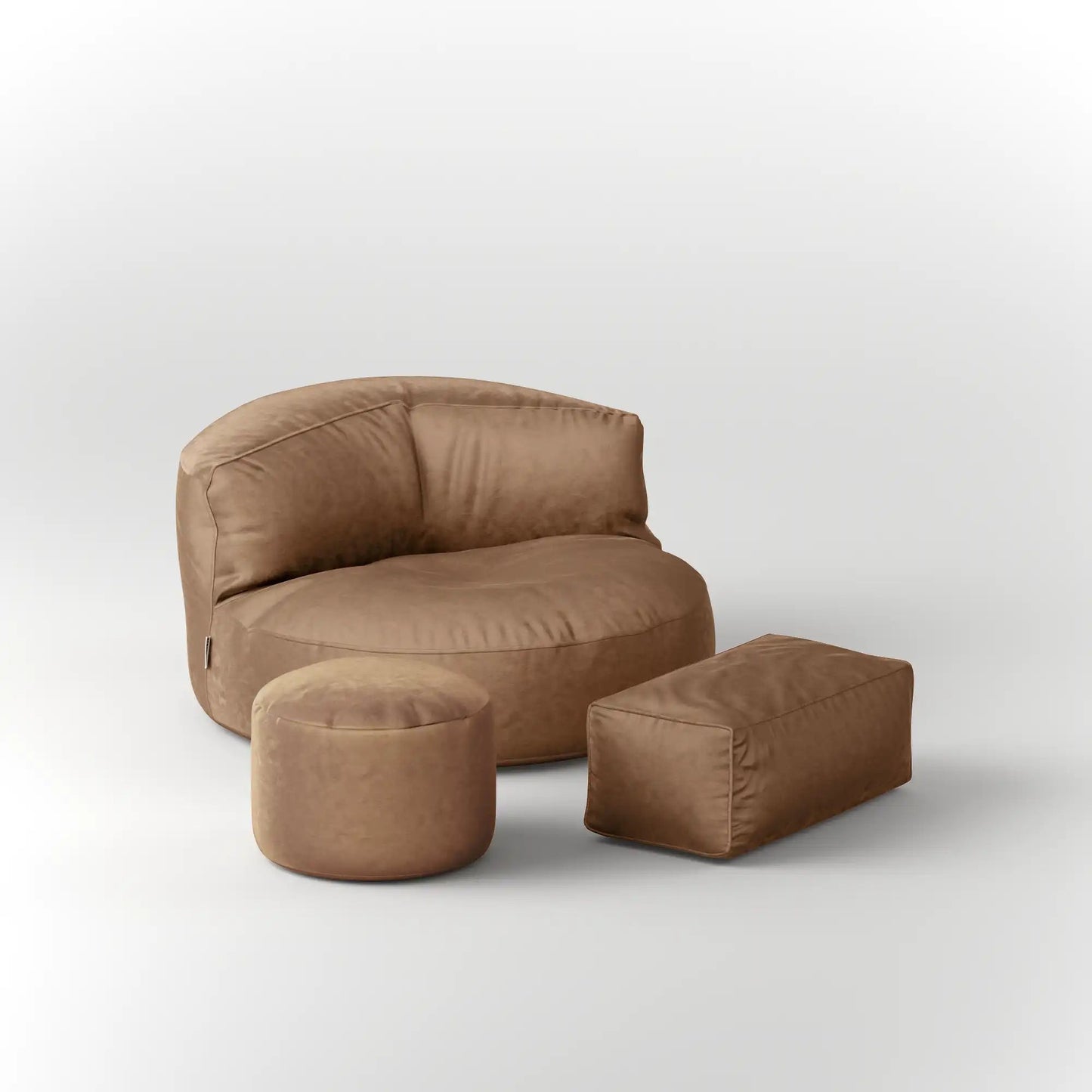 LEXIE BEAN BAG - VELVET KKUSO.HOME