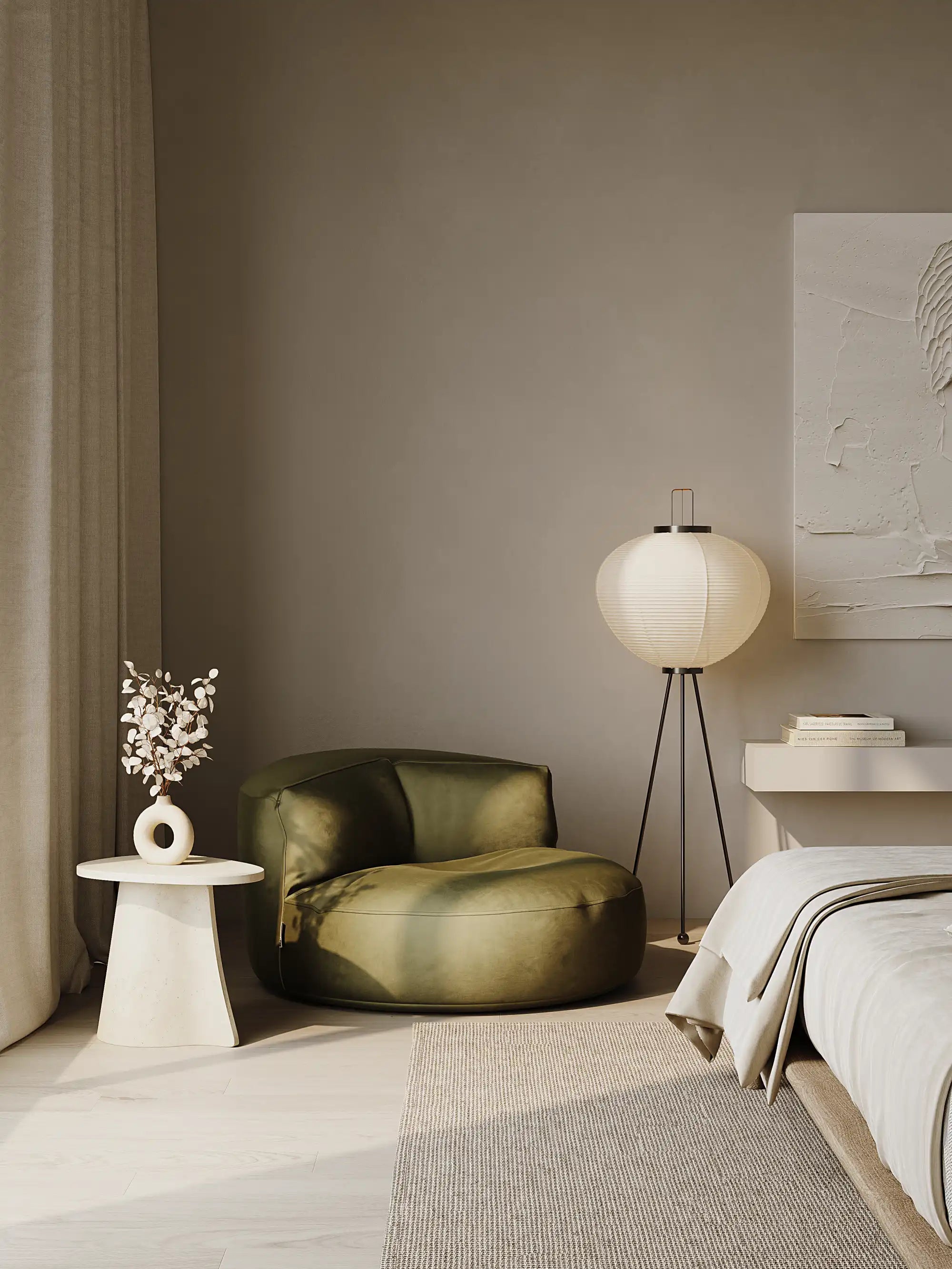 LEXIE BEAN BAG - VELVET KKUSO.HOME