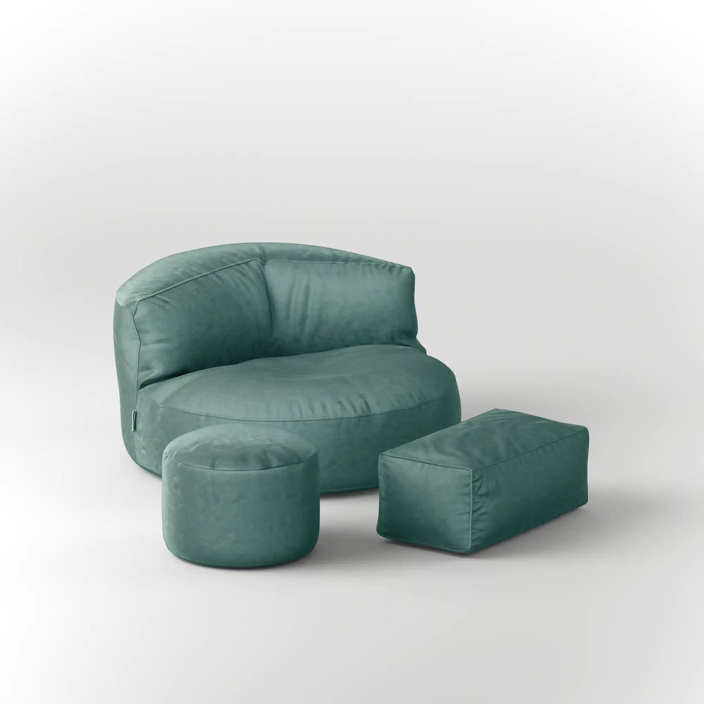LEXIE BEAN BAG - VELVET KKUSO.HOME