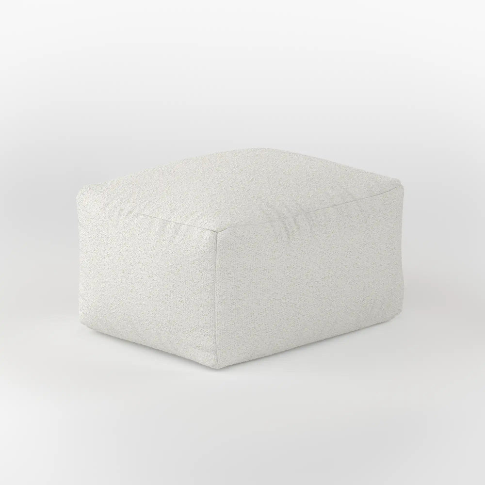 DODO SQUARE OTTOMAN BOUCLE KKUSO.HOME