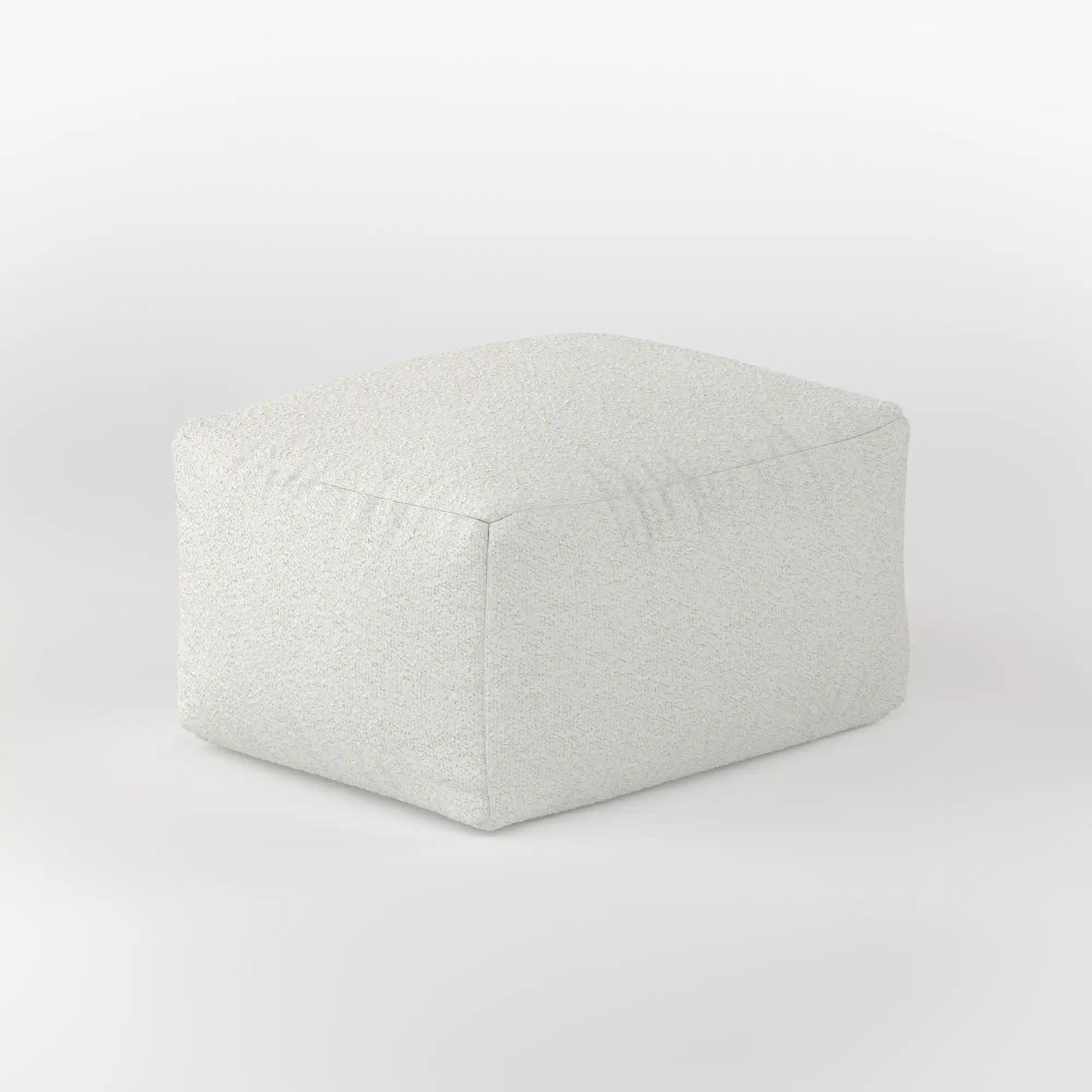 DODO SQUARE OTTOMAN BOUCLE KKUSO.HOME