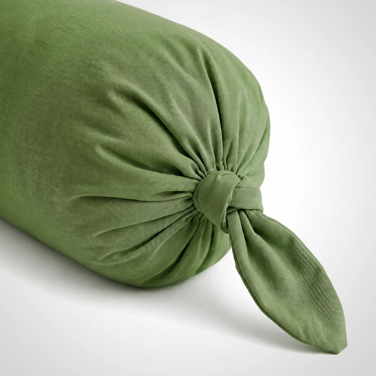 KKUSO PLUSH CUSHION - KNOTTY HERB GREEN