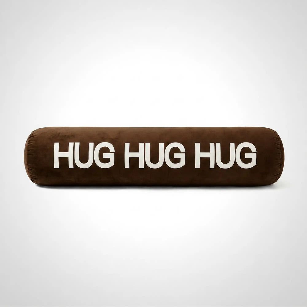 KKUSO PLUSH CUSHION - HUGME COCOA MOUSSE