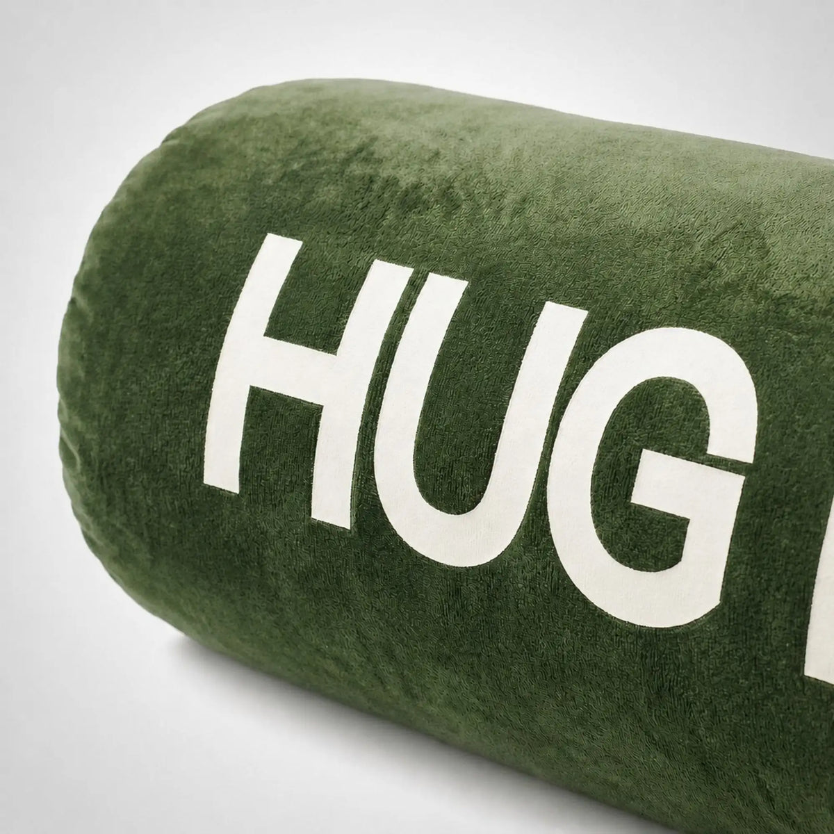 KKUSO PLUSH CUSHION - HUGME DARK MOSS