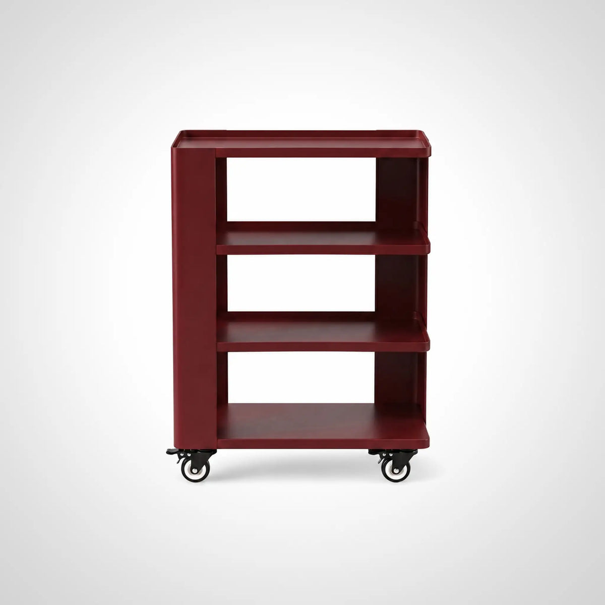 KKUSO METAL TROLLEY - RUMI BORDEAUX RED