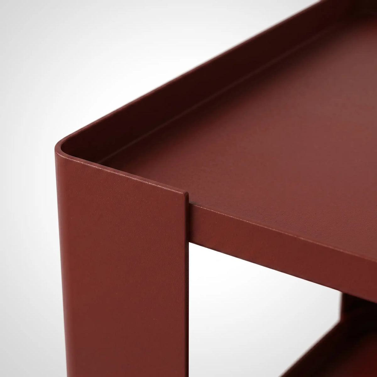 KKUSO METAL TROLLEY - RUMI BORDEAUX RED