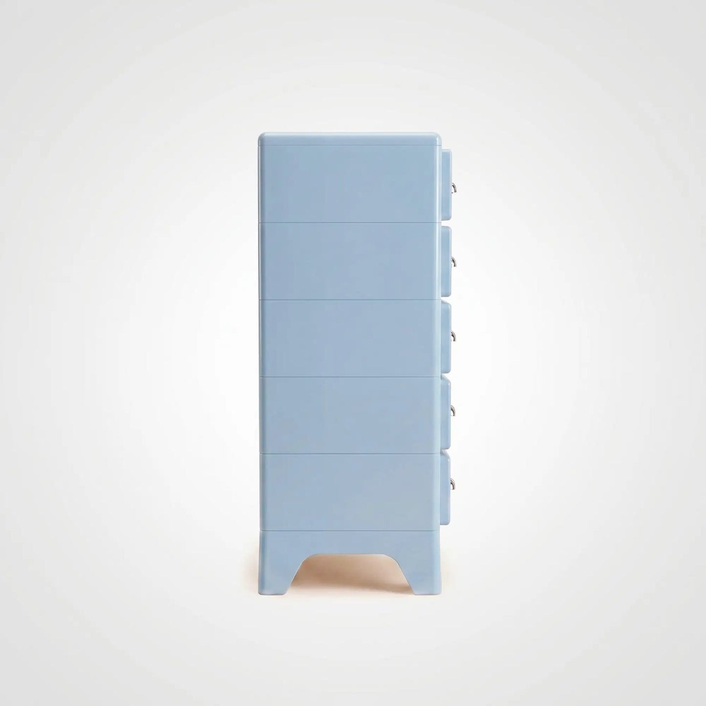 KKUSO ABS 5-DRAWER CABINET - MILO TWINS POWDER BLUE