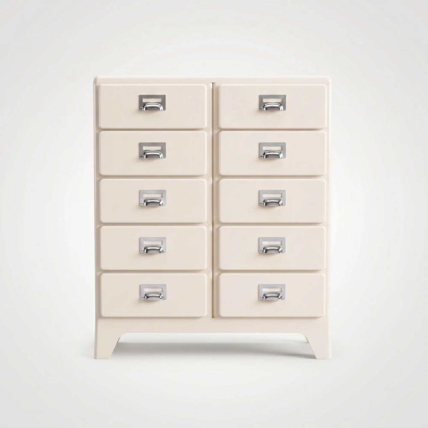 KKUSO ABS 5-DRAWER CABINET - MILO TWINS ALMOND MILK