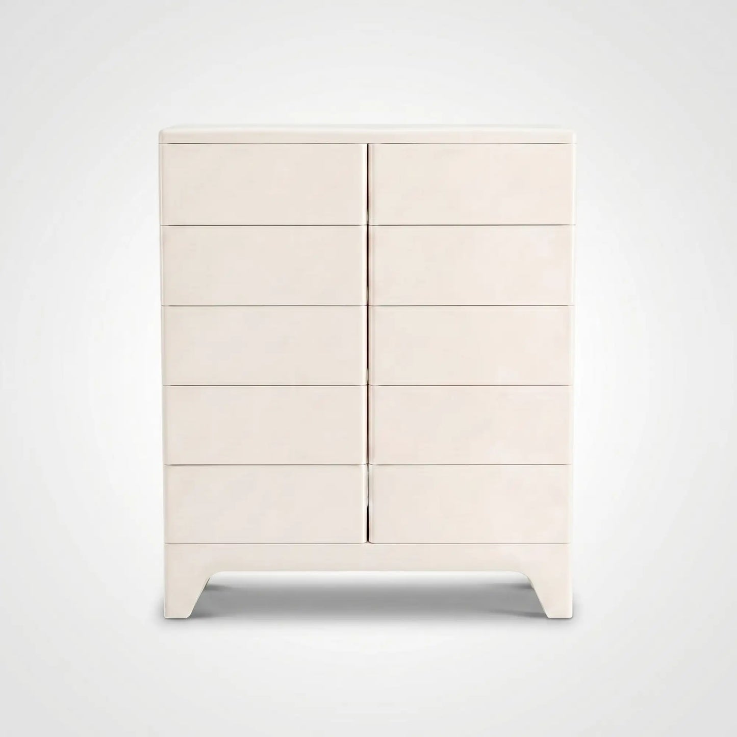 KKUSO ABS 5-DRAWER CABINET - MILO TWINS ALMOND MILK