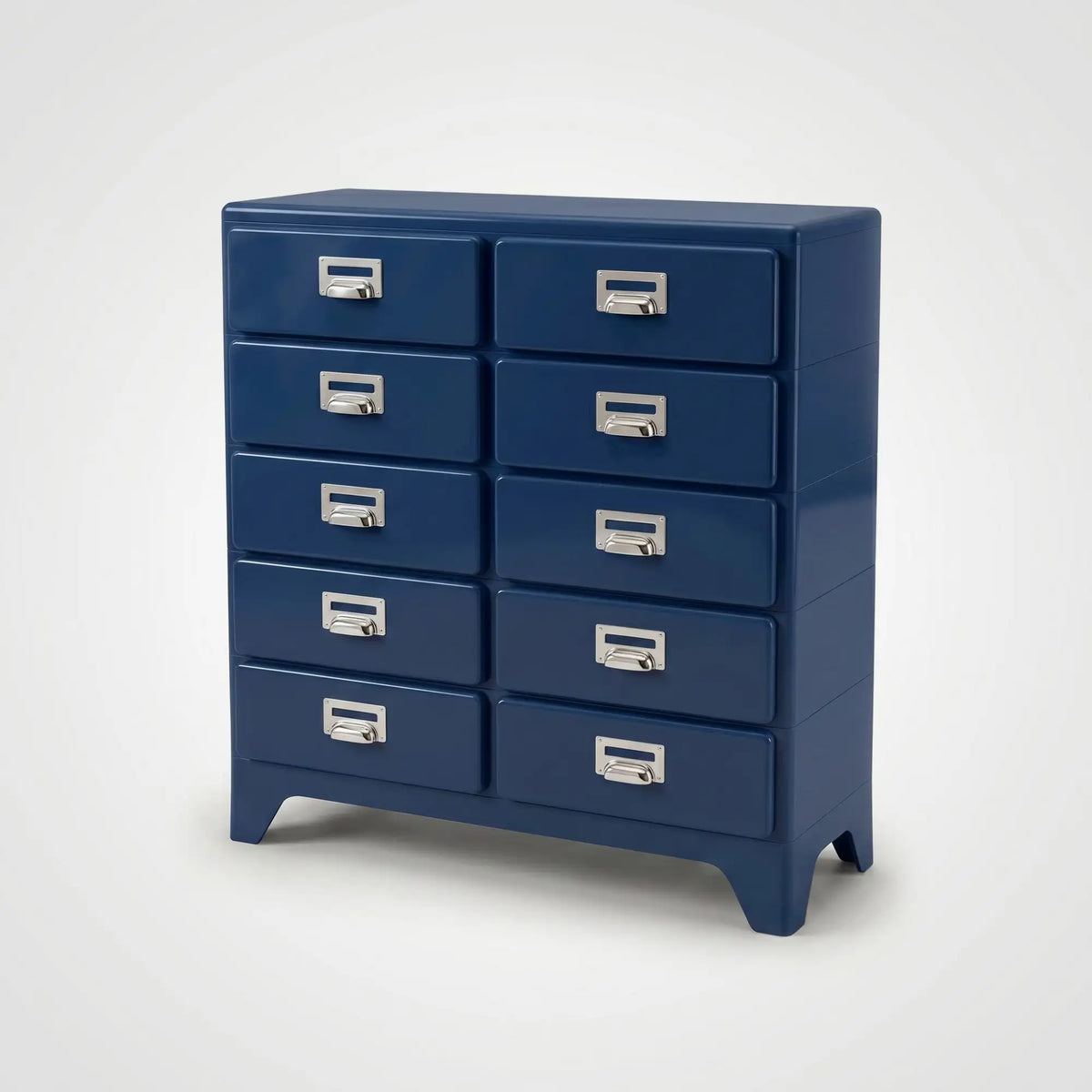KKUSO ABS 5-DRAWER CABINET - MILO TWINS DUSTY BLUE