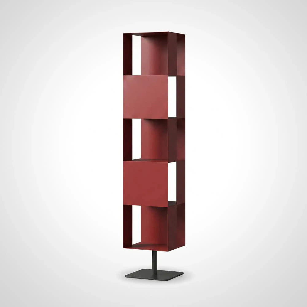 KKUSO METAL SHELF - CUBI BORDEAUX RED