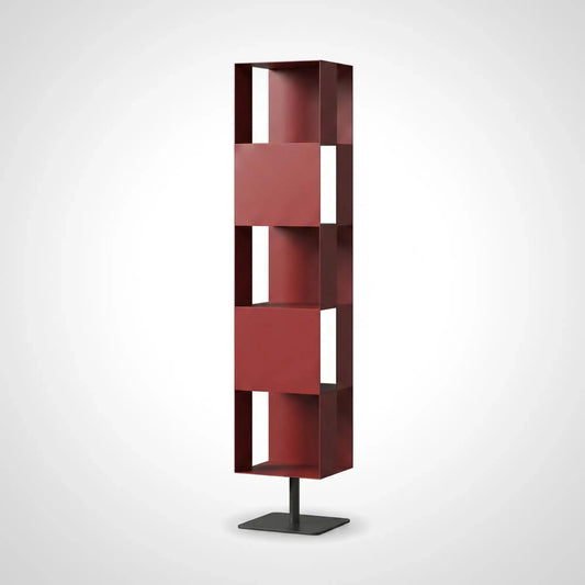 KKUSO METAL SHELF - CUBI BORDEAUX RED