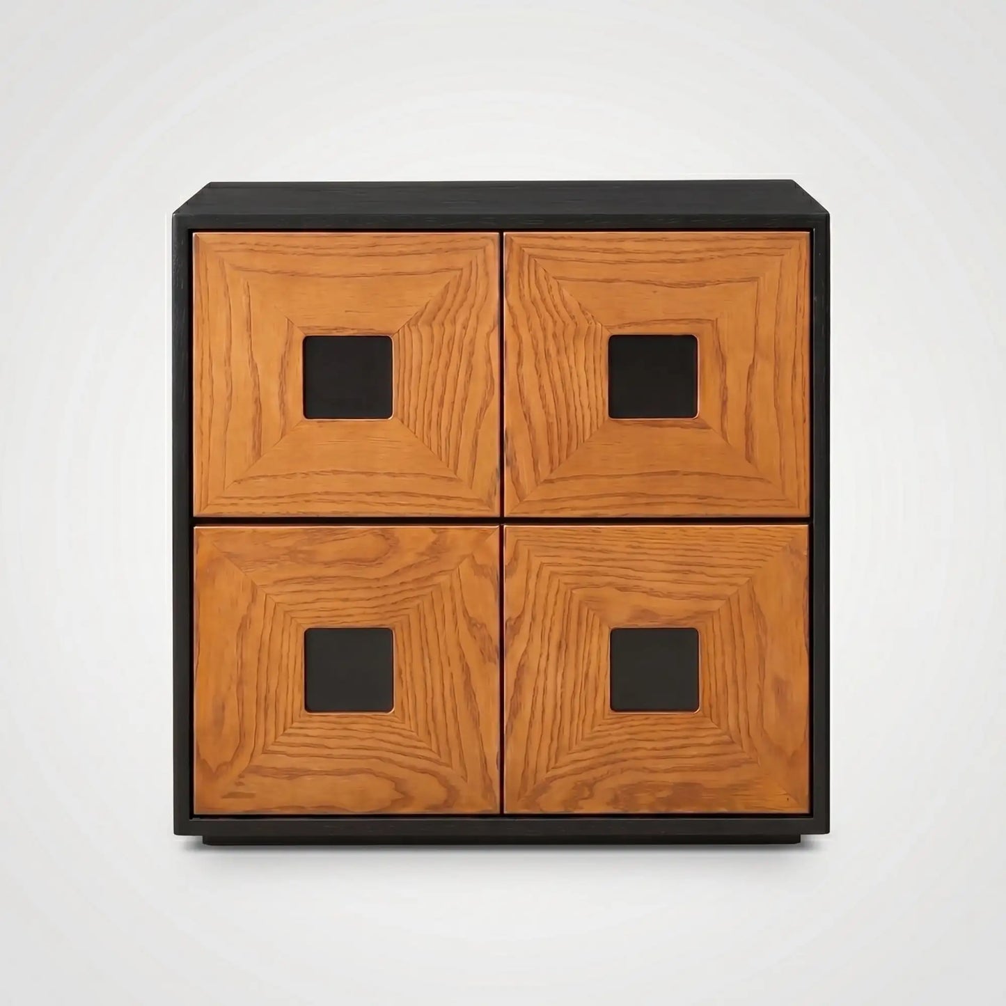 KKUSO WOODEN 2-DRAWER CABINET - OAKI