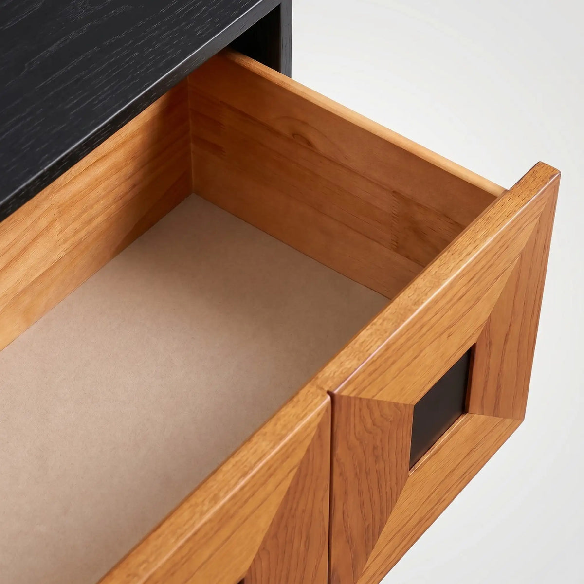 KKUSO WOODEN 2-DRAWER CABINET - OAKI