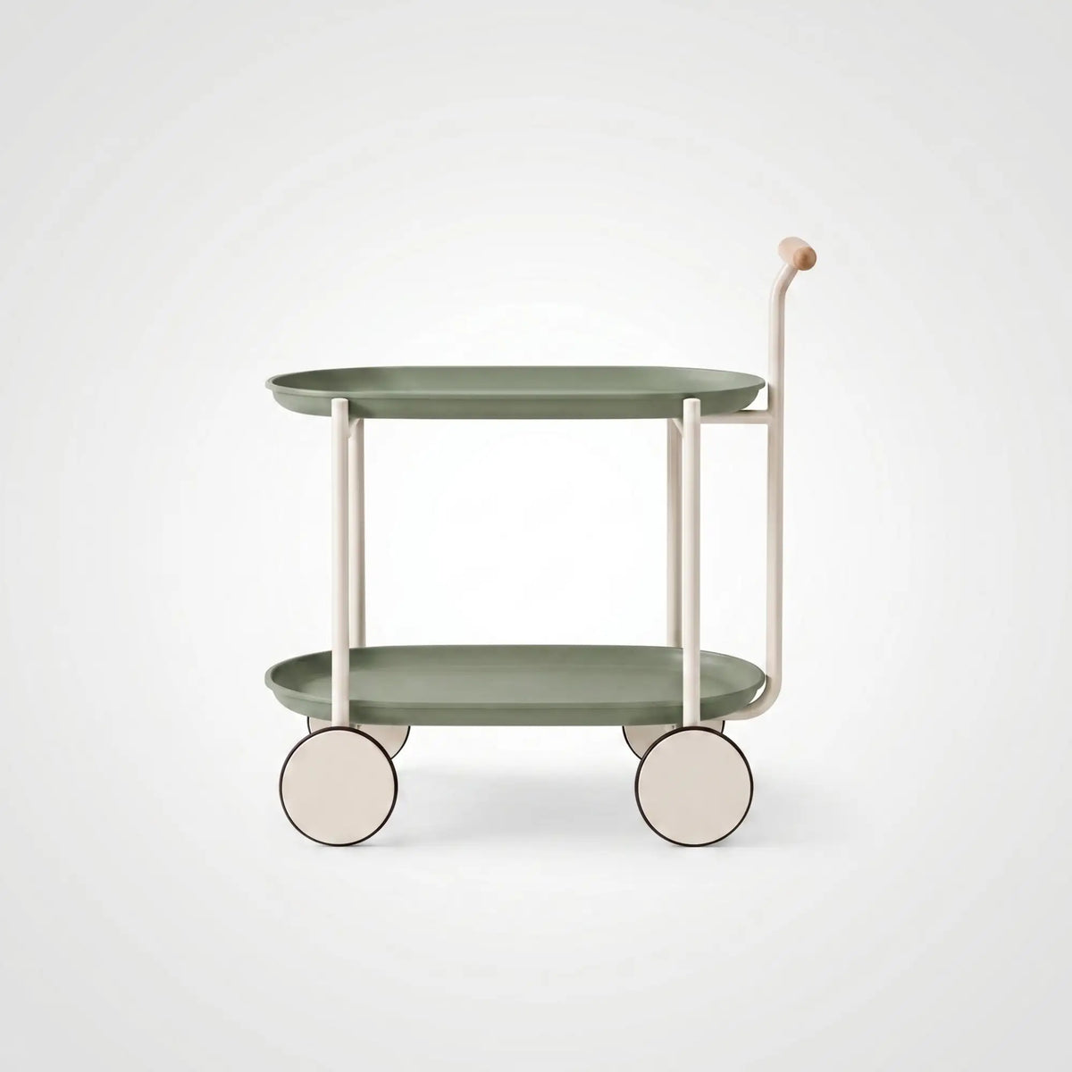 KKUSO TROLLEY - LUNA ROVER OLIVE CREAM
