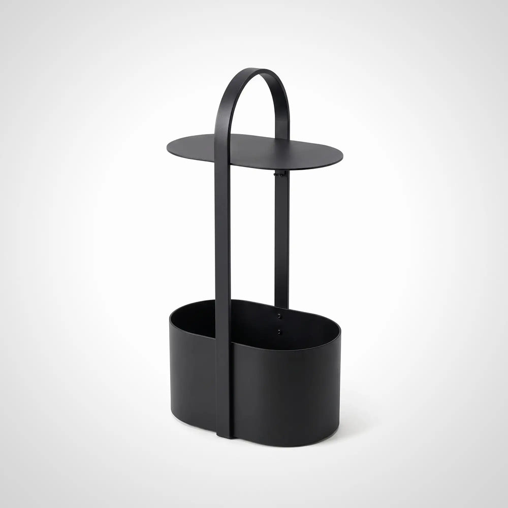 KKUSO METAL SIDE TABLE - HESS BLACK