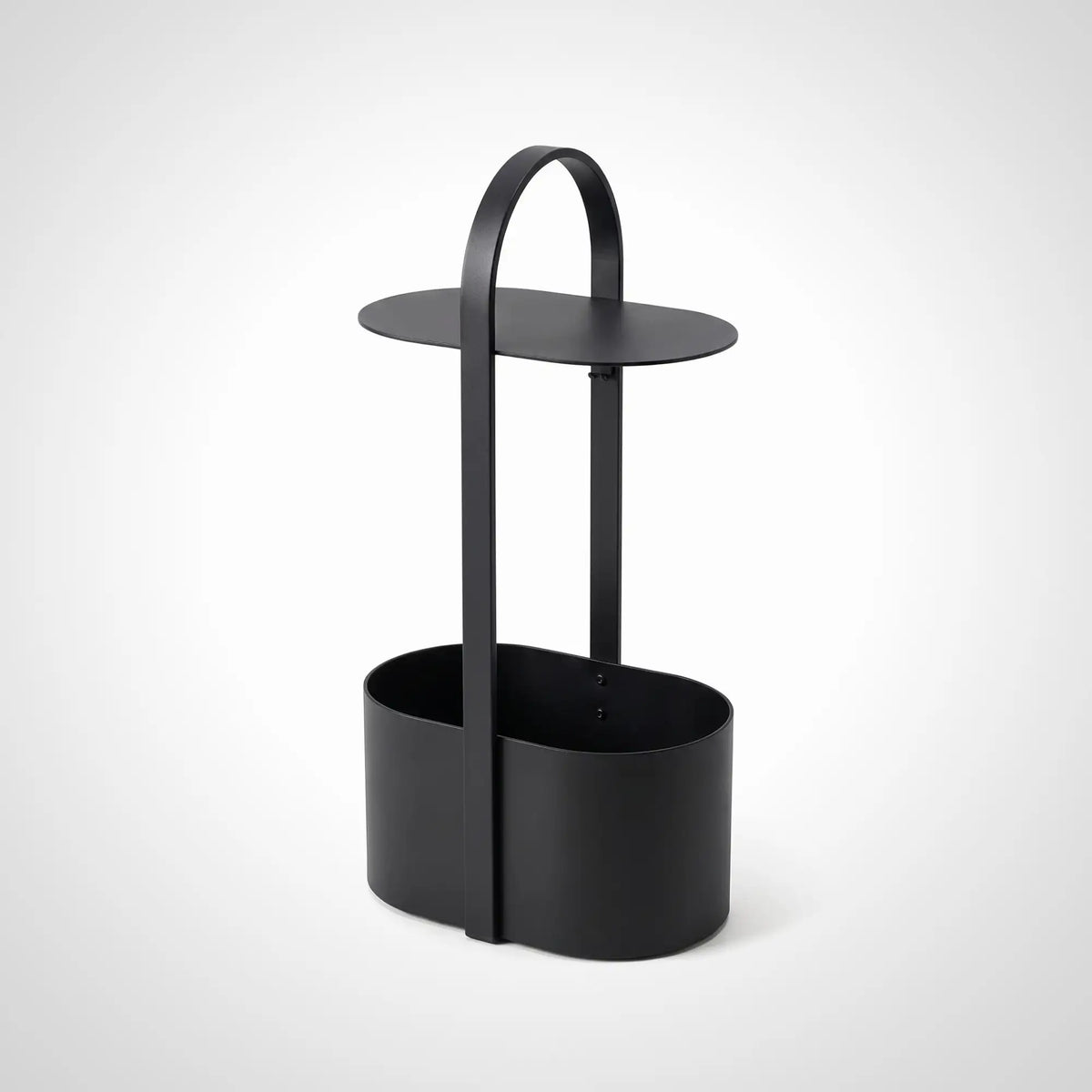 KKUSO METAL SIDE TABLE - HESS BLACK