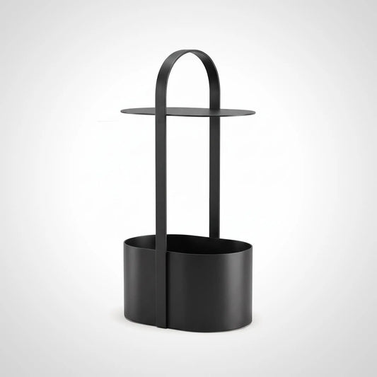 KKUSO METAL SIDE TABLE - HESS BLACK