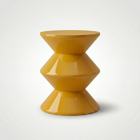KKUSO ABS SIDE TABLE - BONGO MUSTARD YELLOW