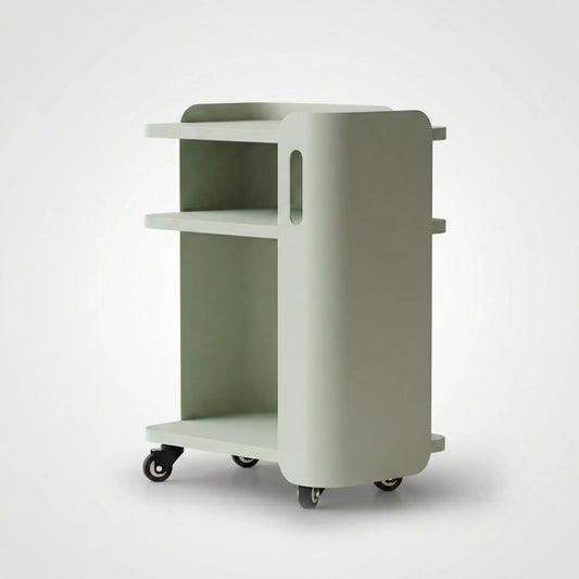 KKUSO METAL TROLLEY - KAPILS PALE OLIVE