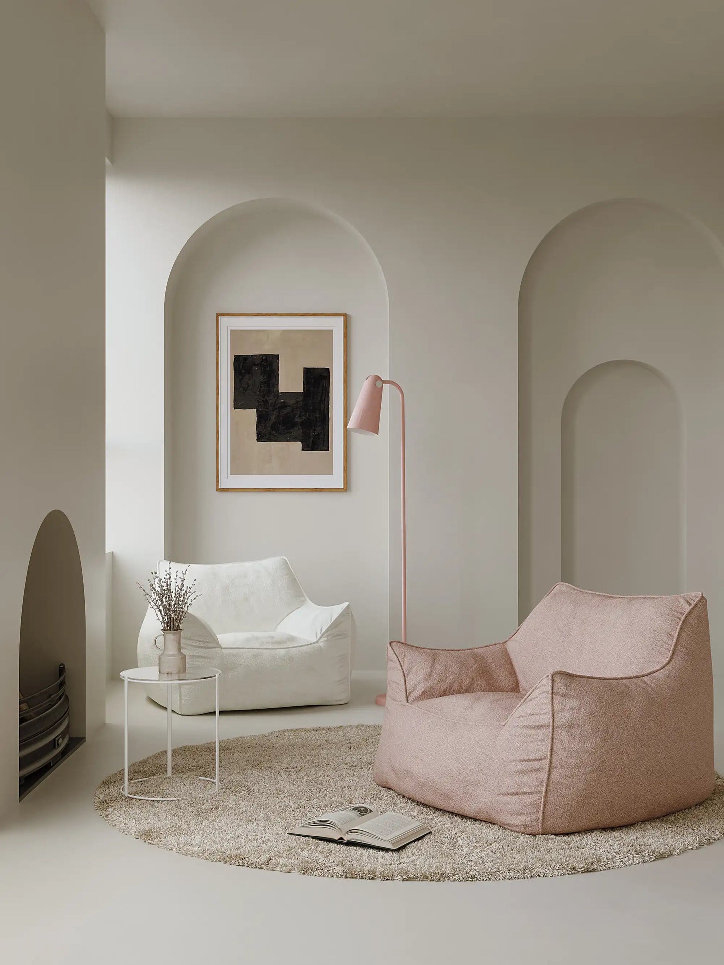 DODO LOUNGE CHAIR - BOUCLE KKUSO.HOME