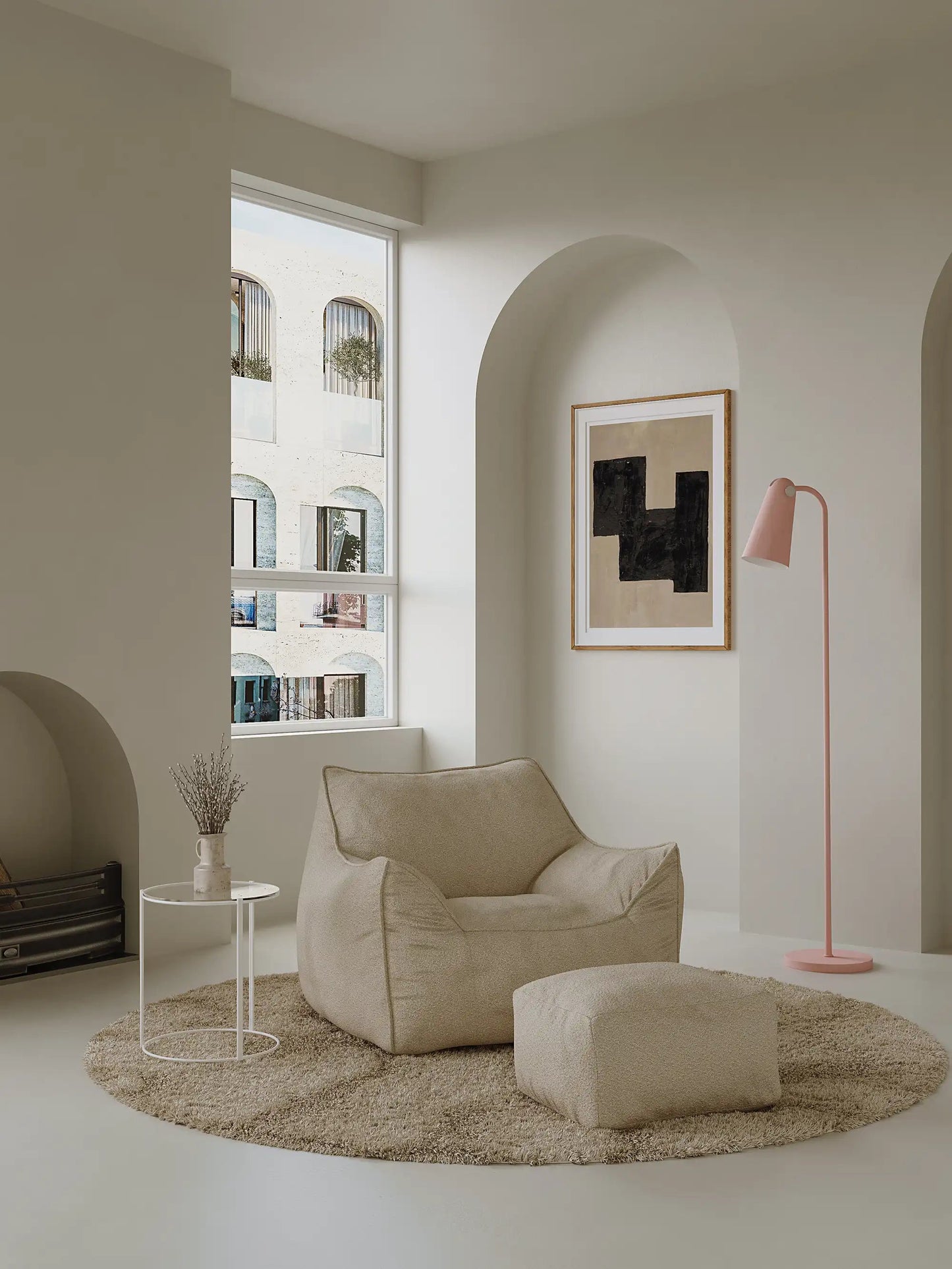 DODO LOUNGE CHAIR - BOUCLE KKUSO.HOME