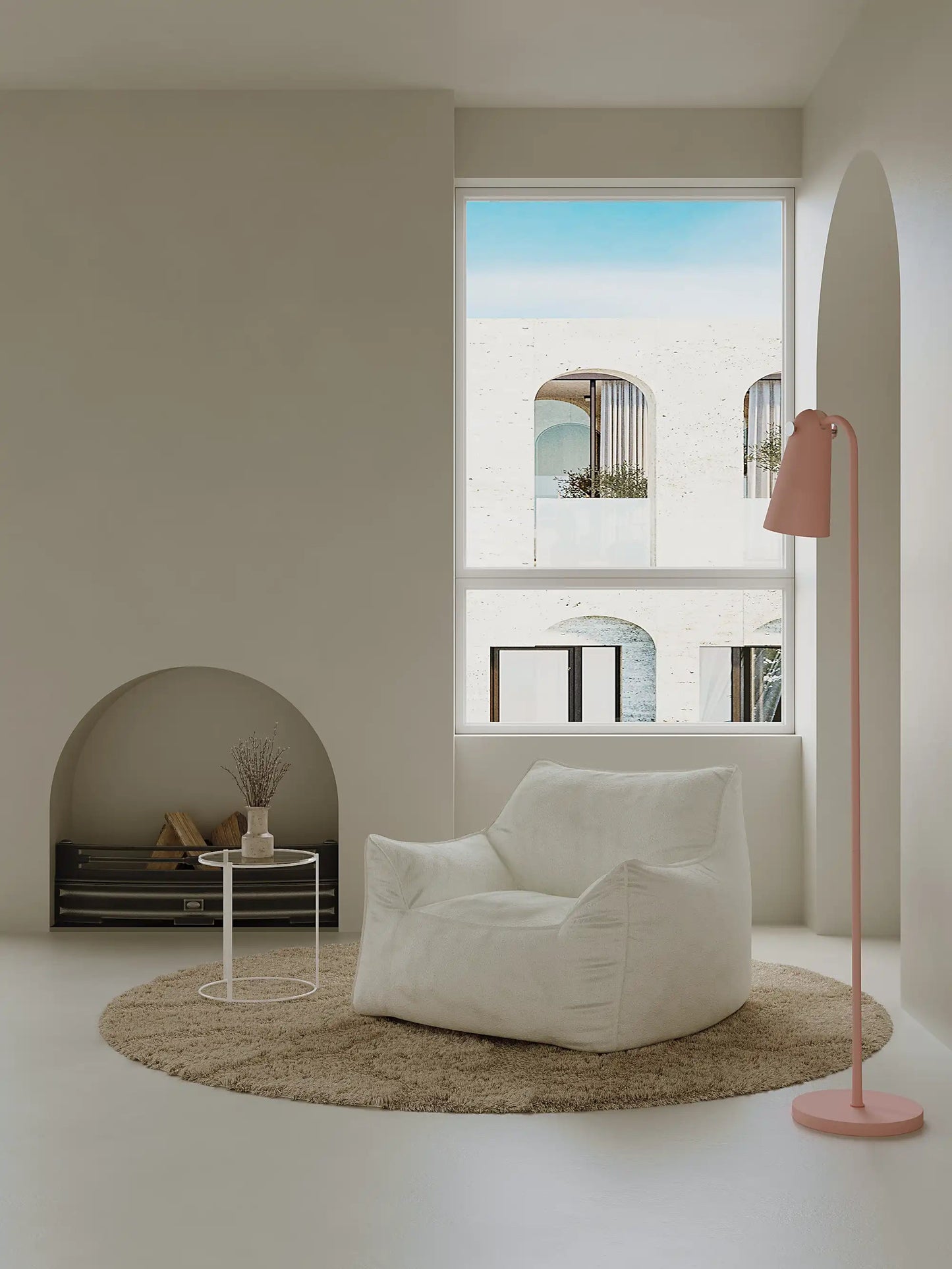 DODO LOUNGE CHAIR - BOUCLE KKUSO.HOME