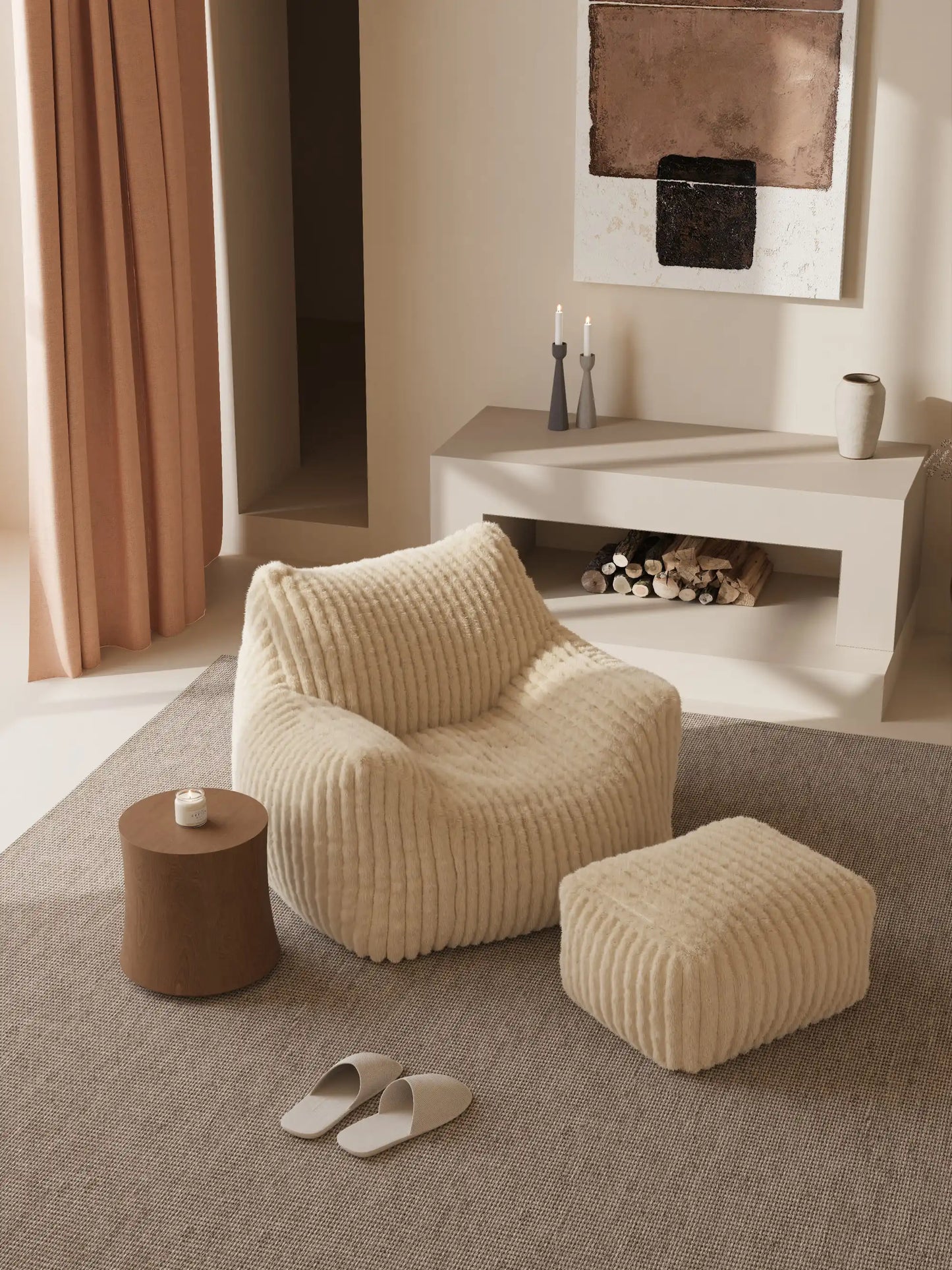 DODO LOUNGE CHAIR - CHANNEL CORD