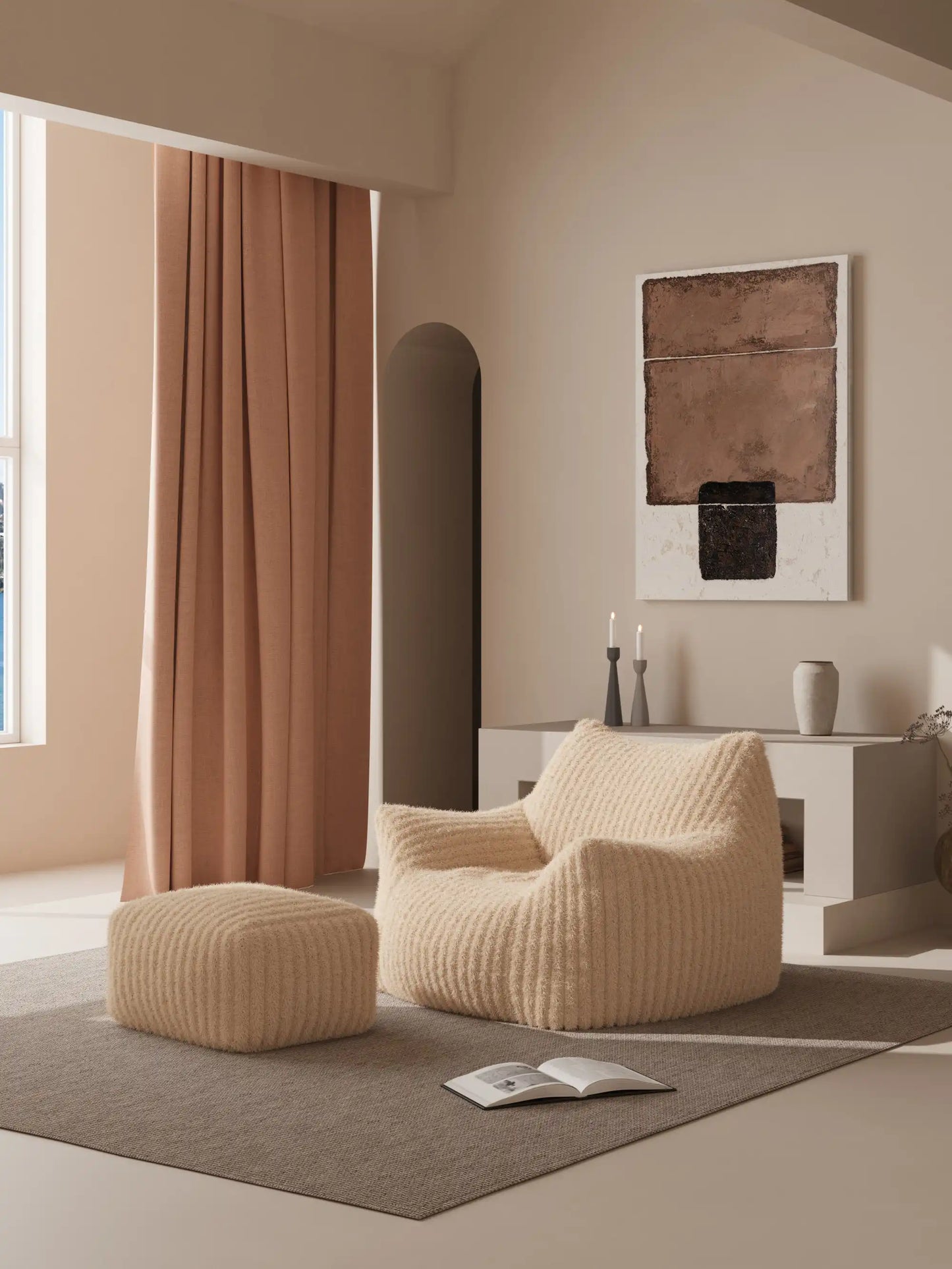 DODO LOUNGE CHAIR - CHANNEL CORD