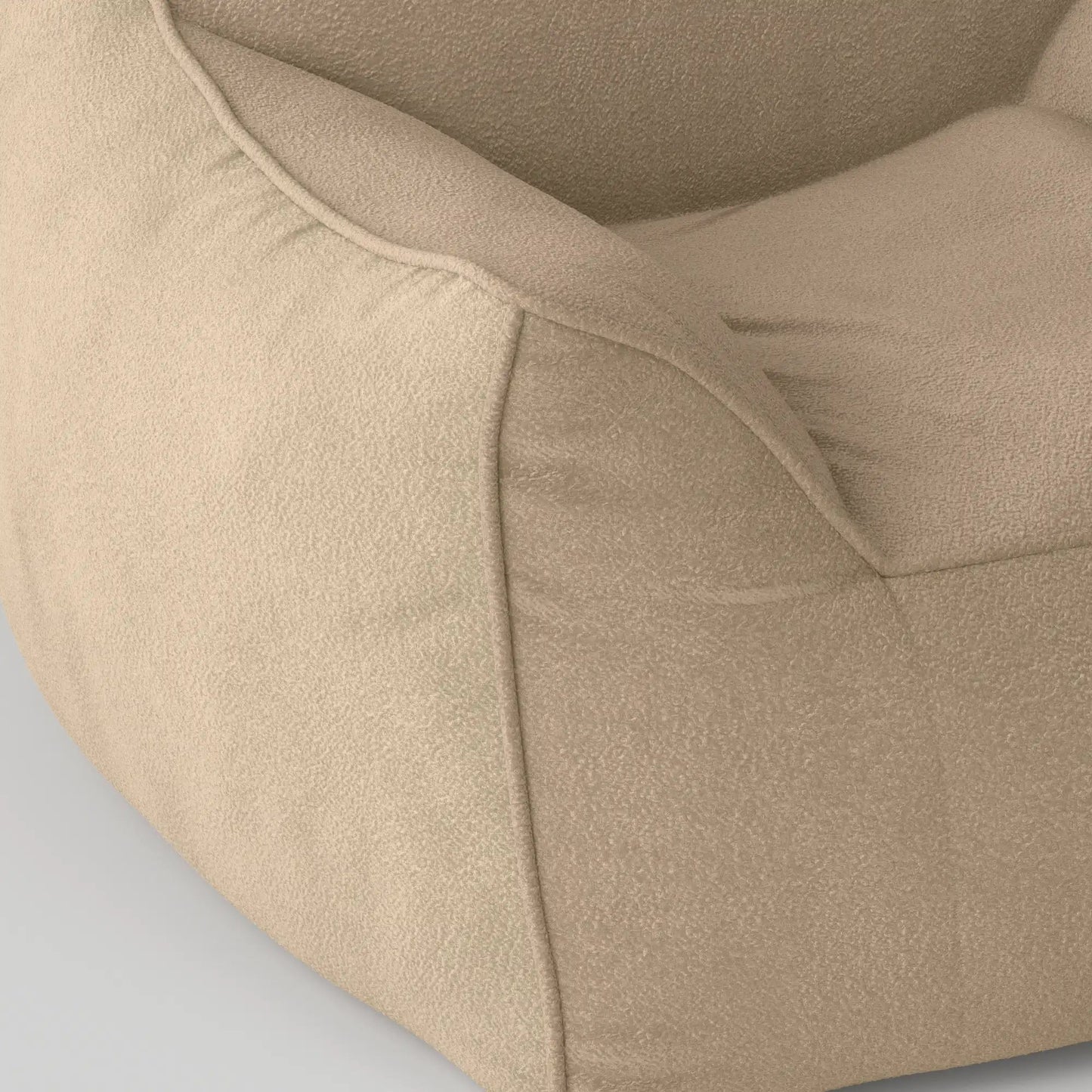 DODO LOUNGE CHAIR - TEDDY FLEECE KKUSO.HOME