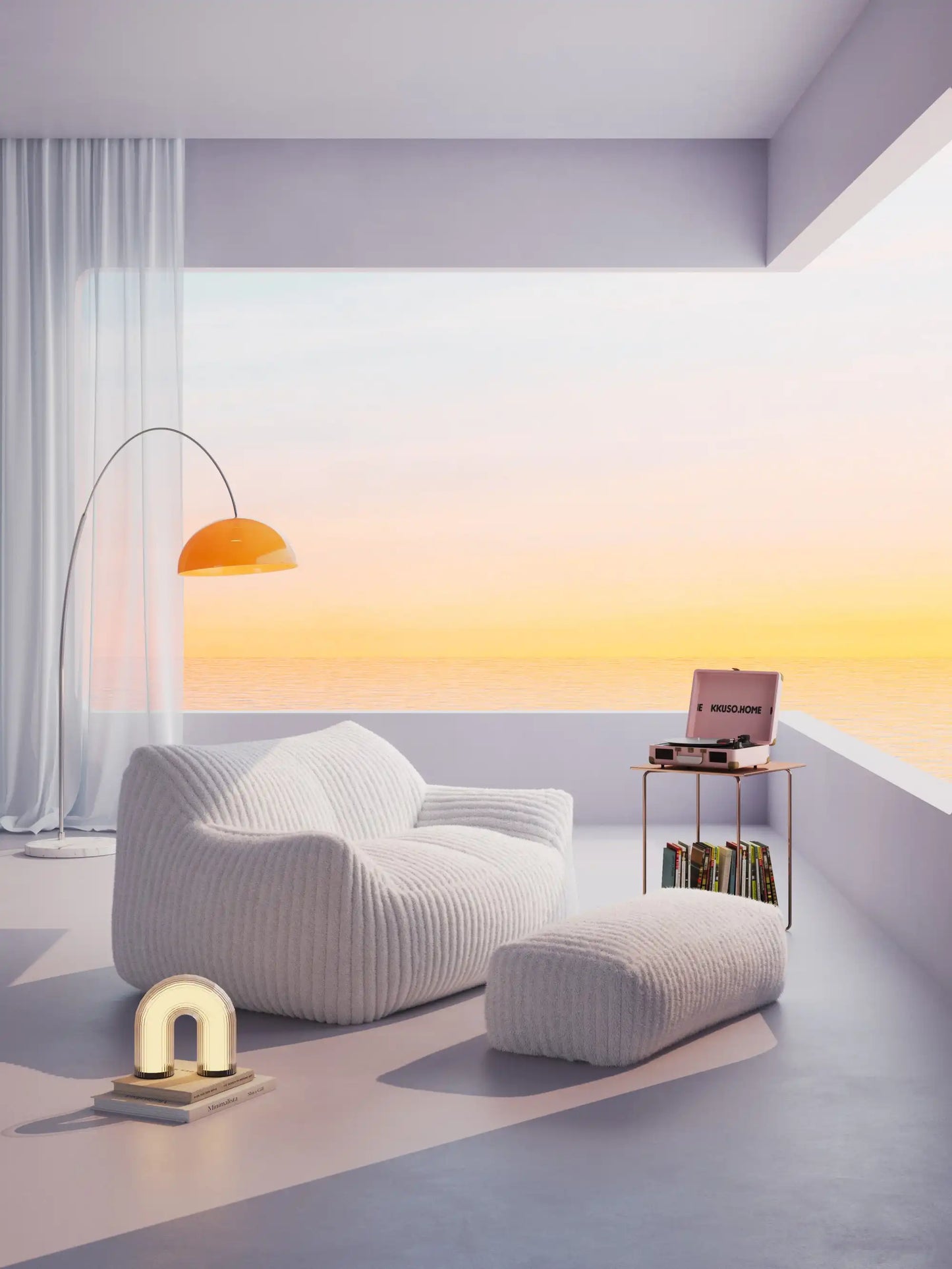 DODO TWO-SEATER LOUNGE - CHANNEL CORD